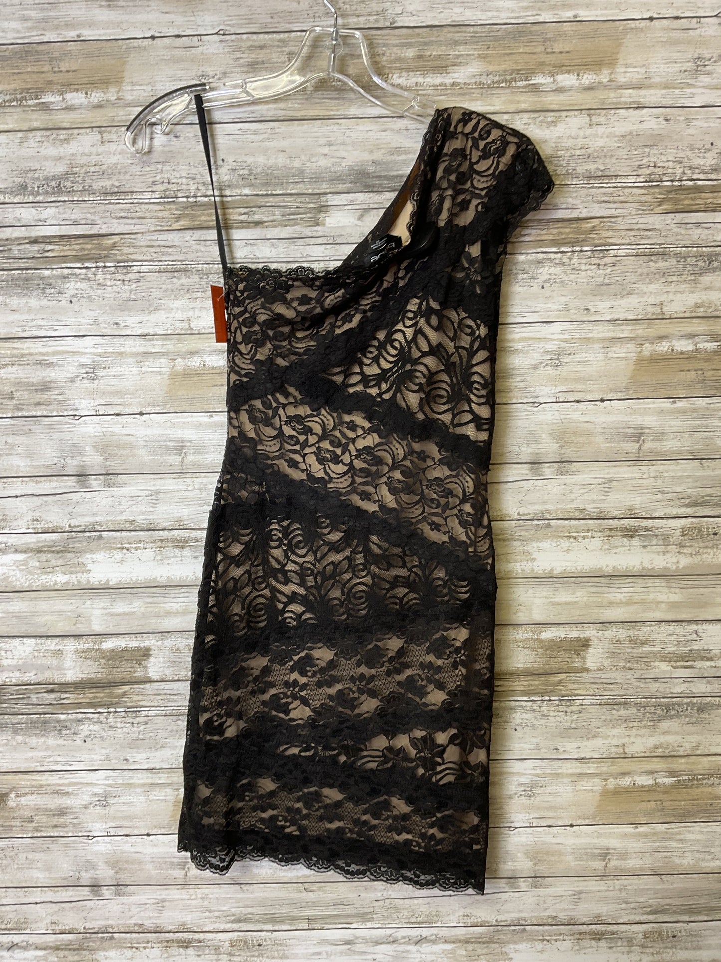 Dress Casual Short By Bebe In Black & Tan, Size:Sp