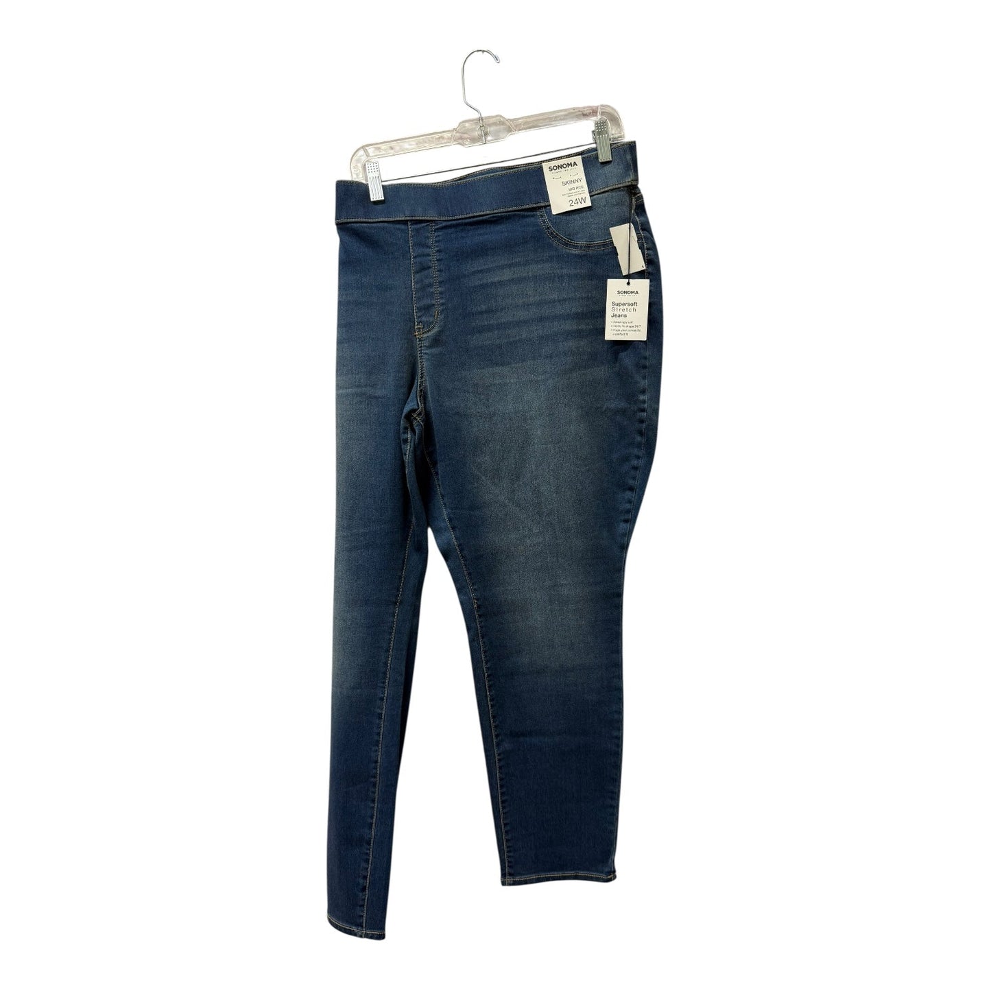 Jeans Skinny By Sonoma In Blue, Size:24