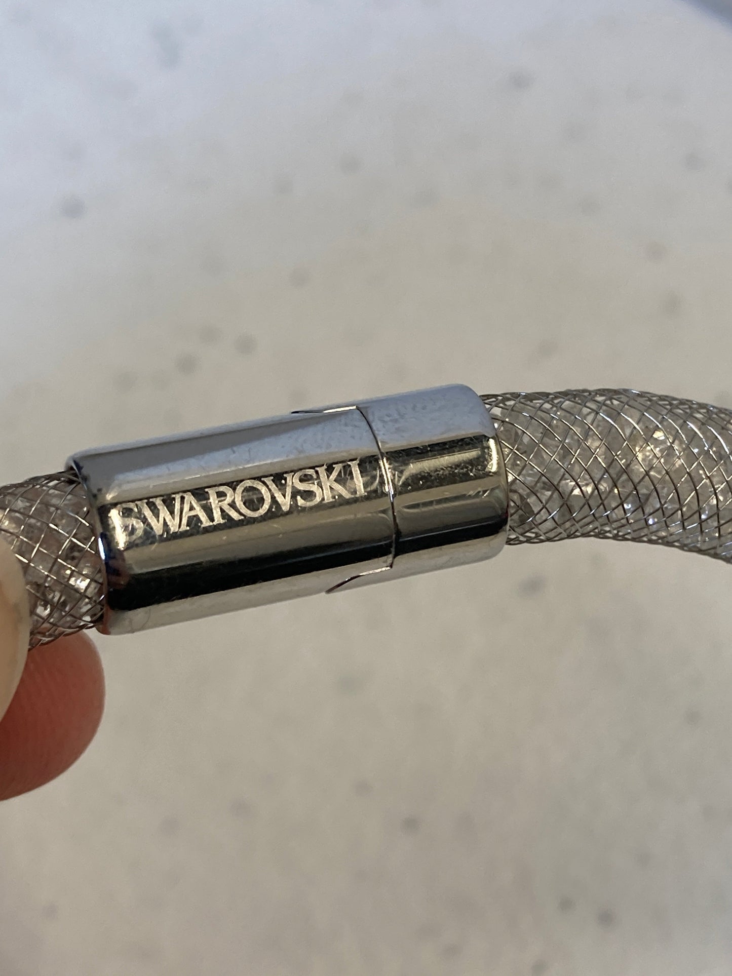 Necklace Designer By Swarovski In White