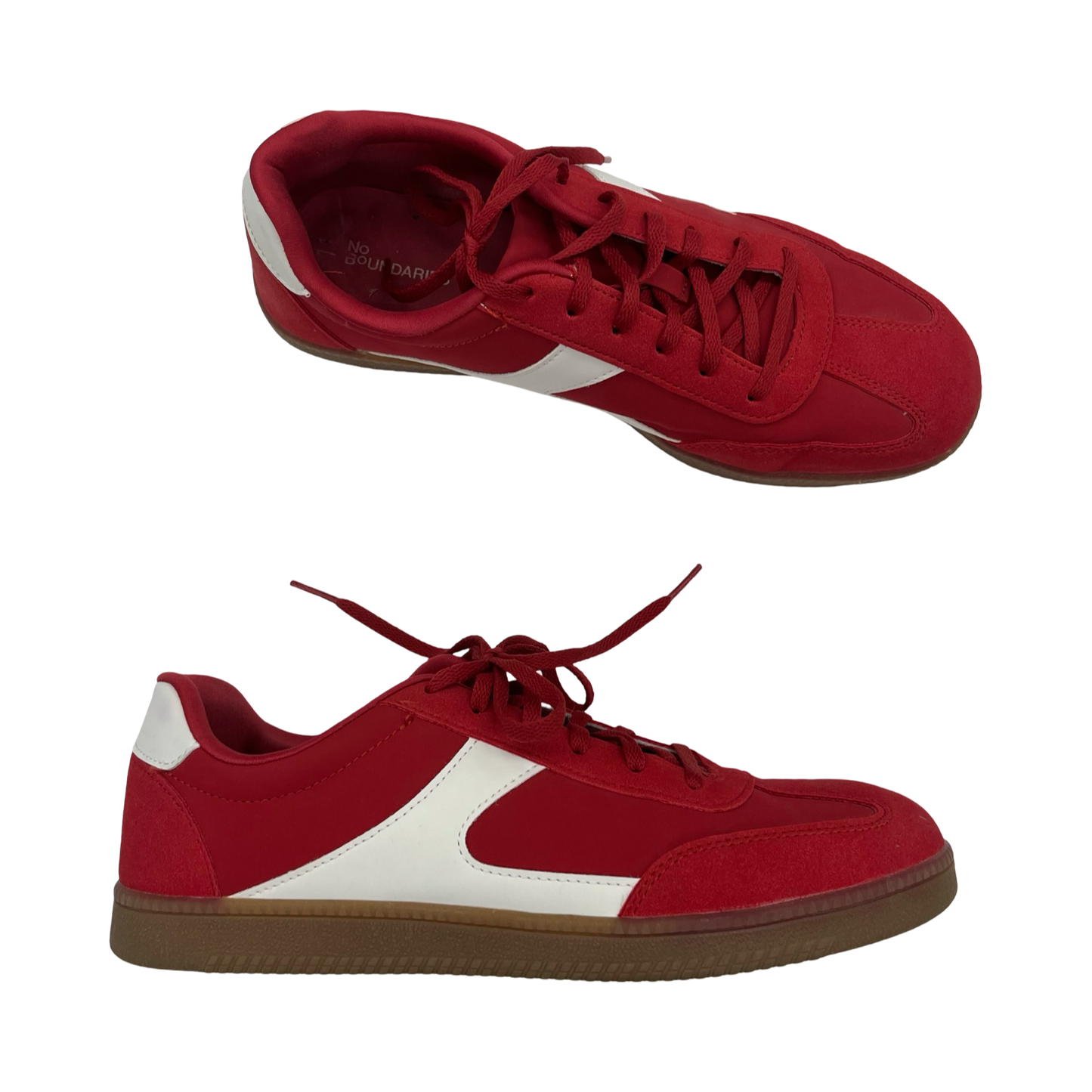 Shoes Sneakers By No Boundaries In Red & White, Size:11