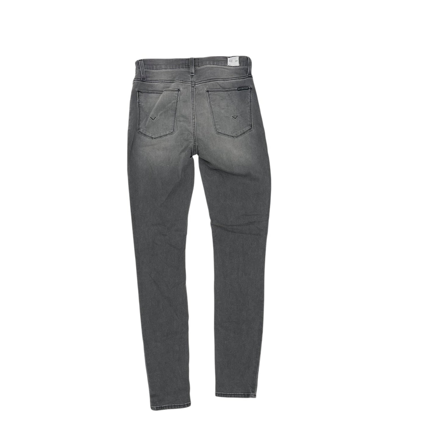 Jeans Skinny By Hudson In Grey Denim, Size:4