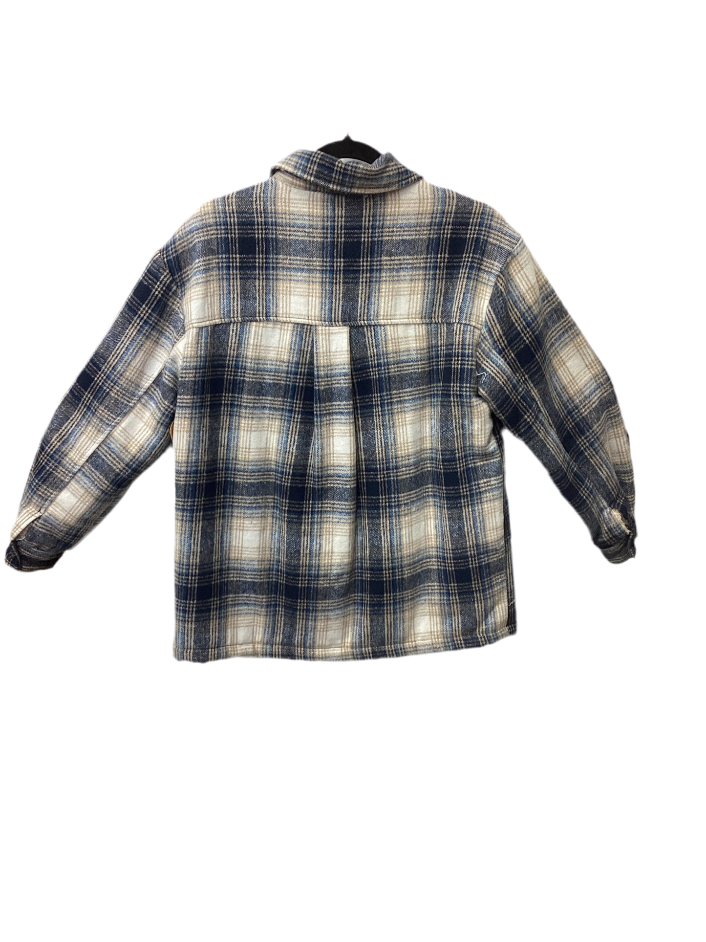Jacket Fleece By Cmc In Plaid Pattern, Size:S