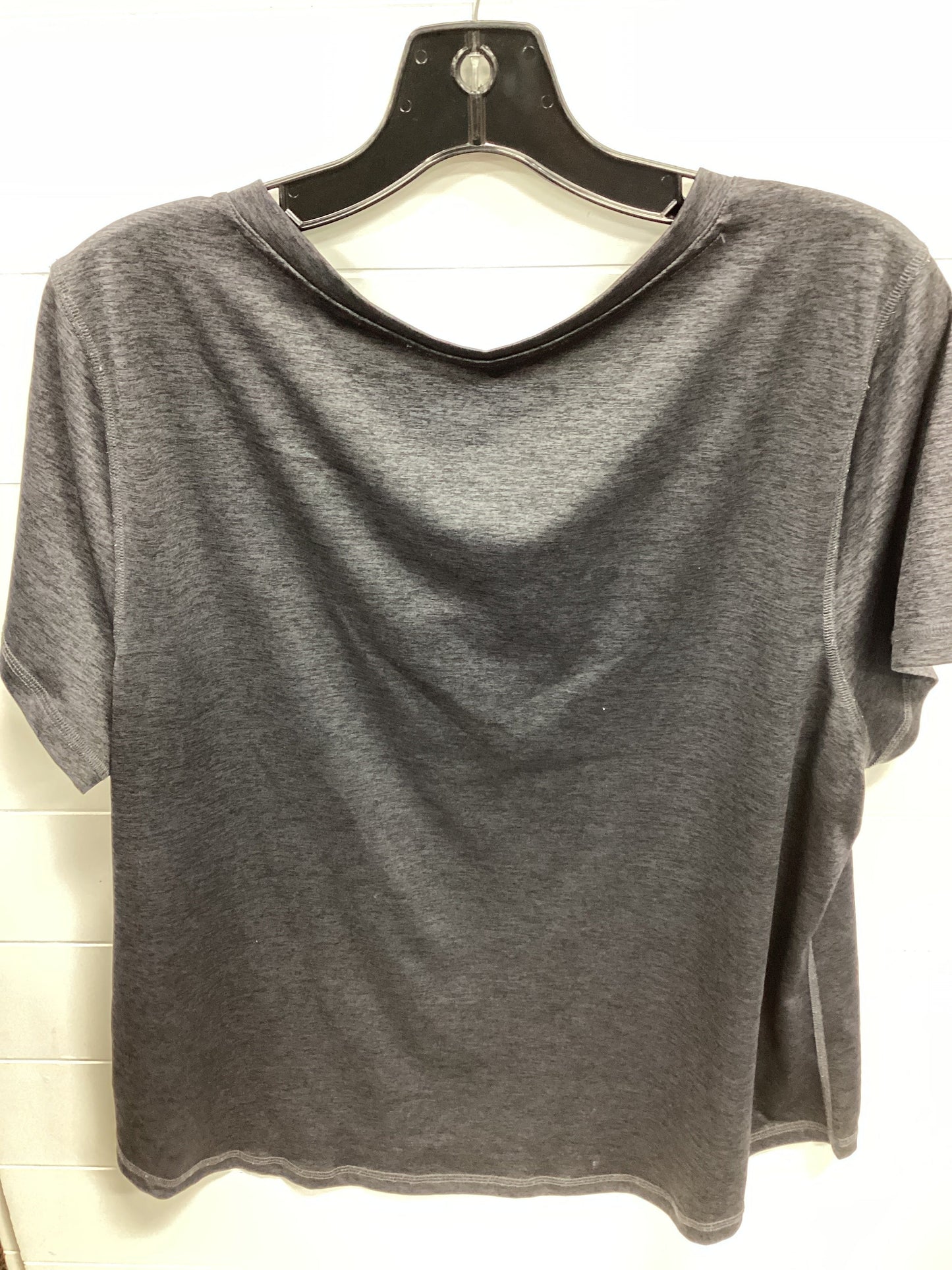 Athletic Top Ss By Ideology In Grey, Size:2X