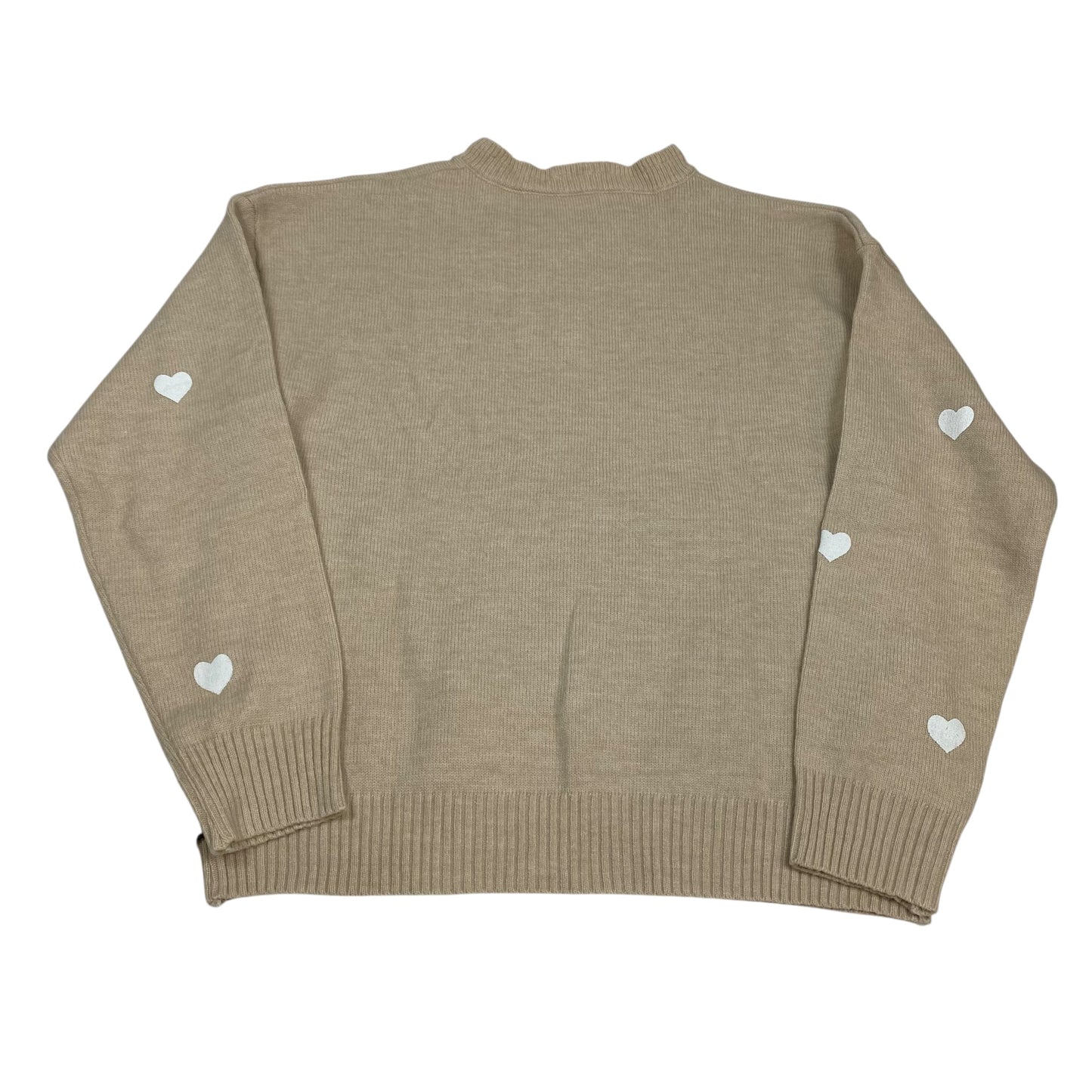 Sweater By Clothes Mentor In Tan, Size:L