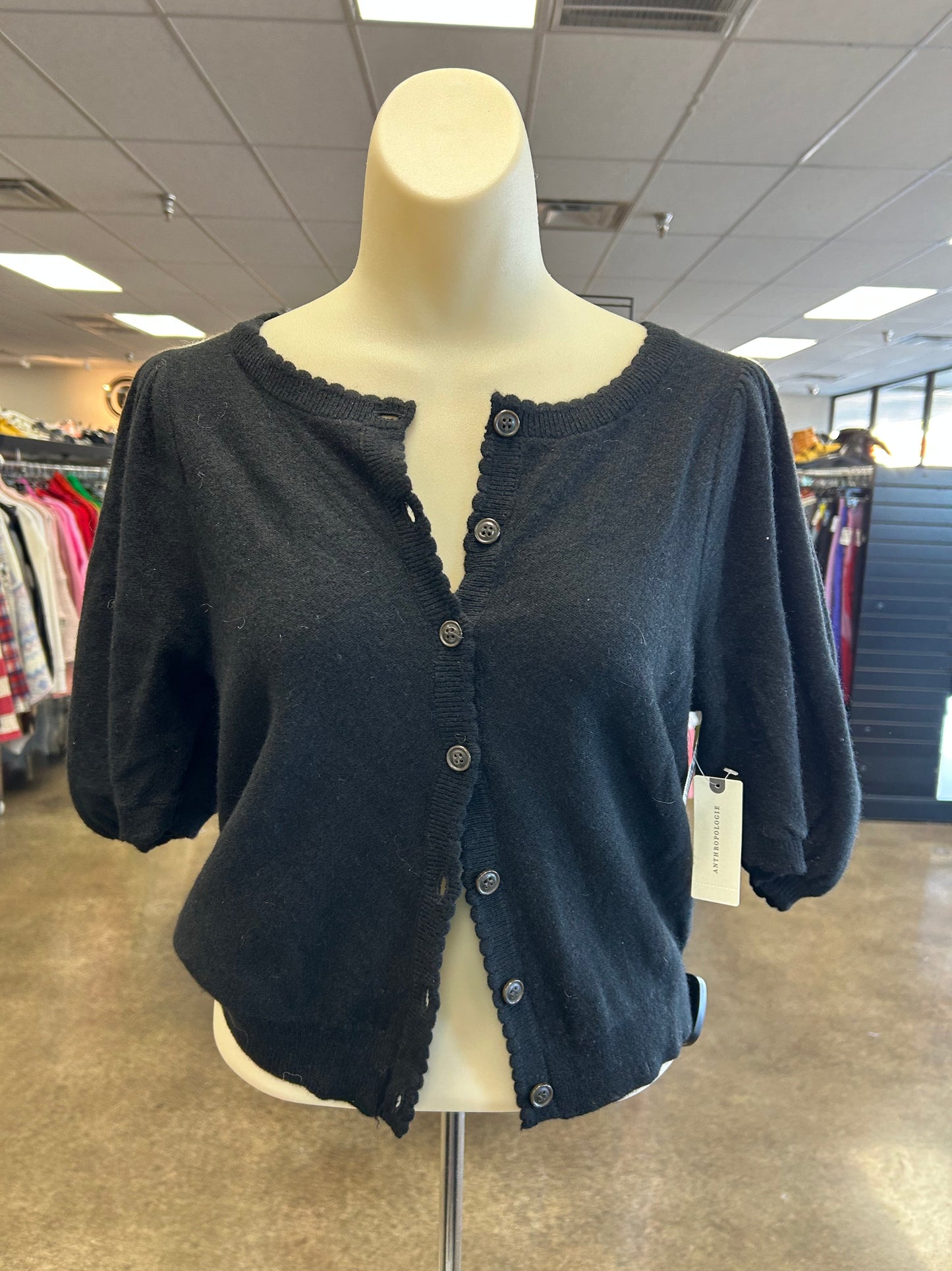 Sweater Ss By Maeve In Black, Size:M