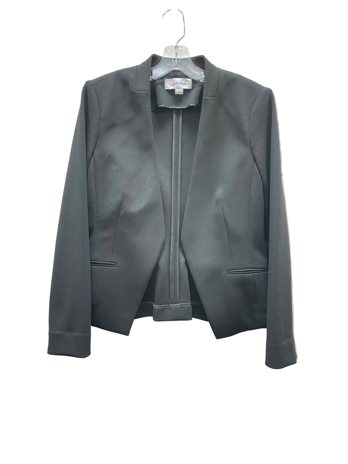 Blazer By Calvin Klein In Black, Size:M