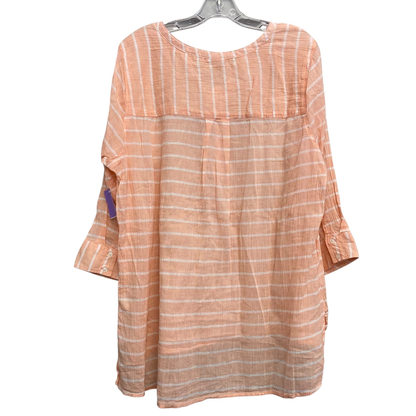 Top Ls By St Johns Bay In Peach, Size:Xl