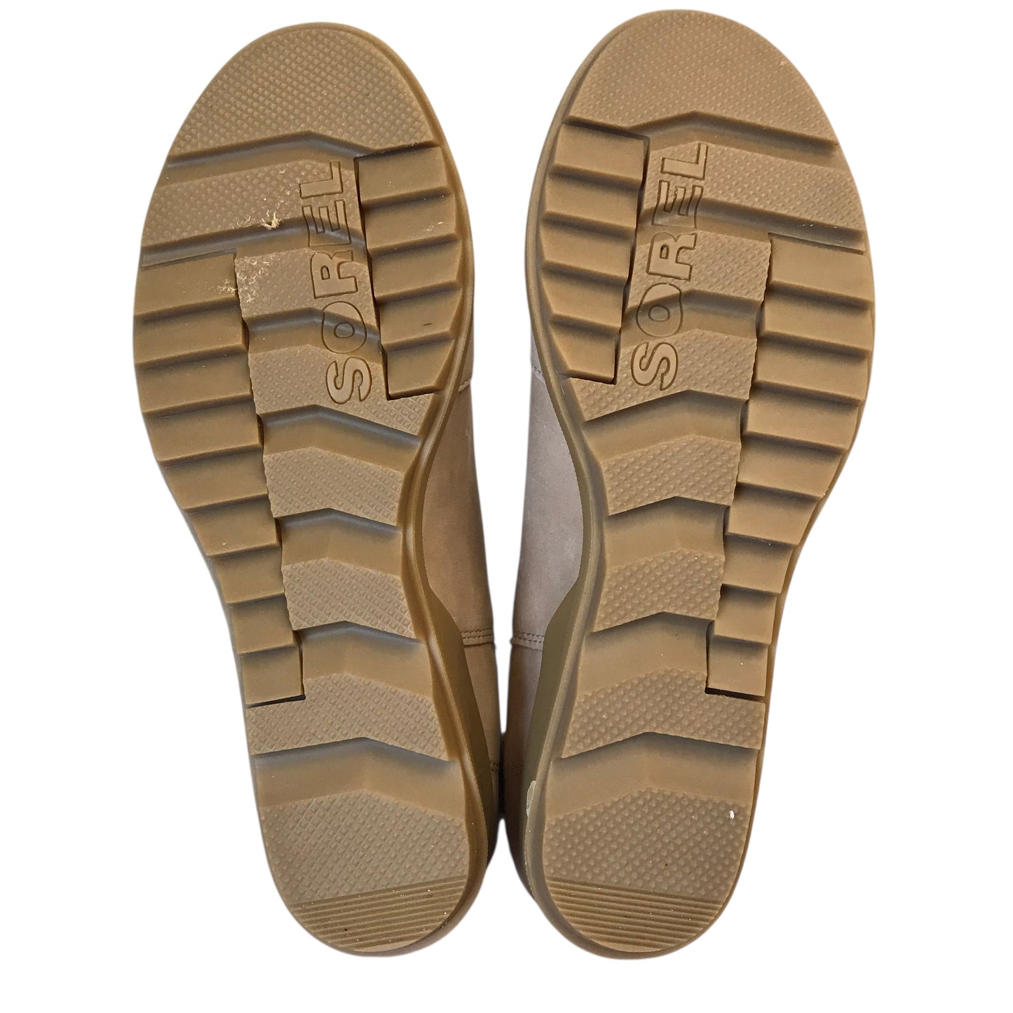 BOOTS ANKLE HEELS by SOREL in TAN, Size:10