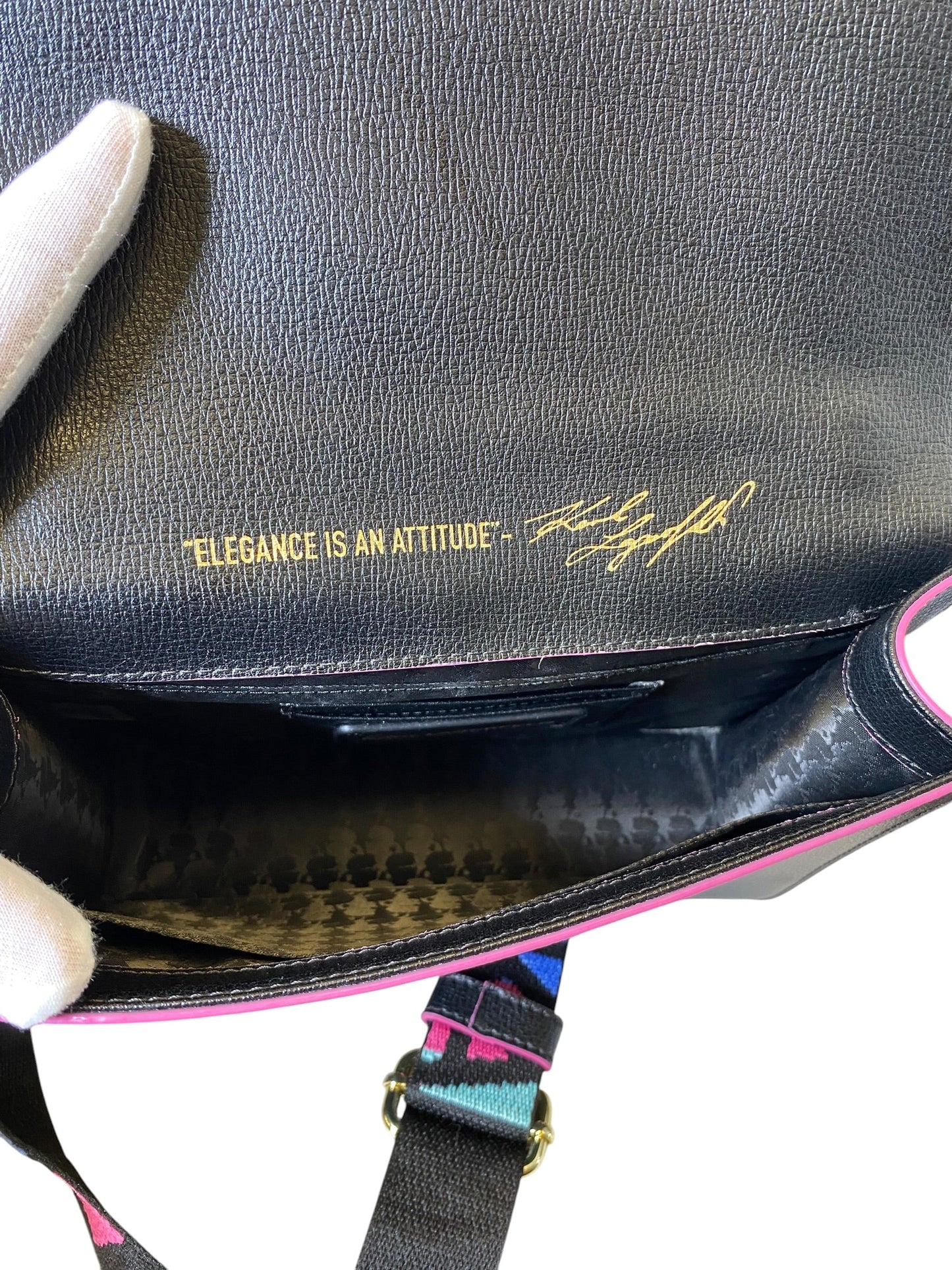 Handbag Designer By Karl Lagerfeld, Size: Small