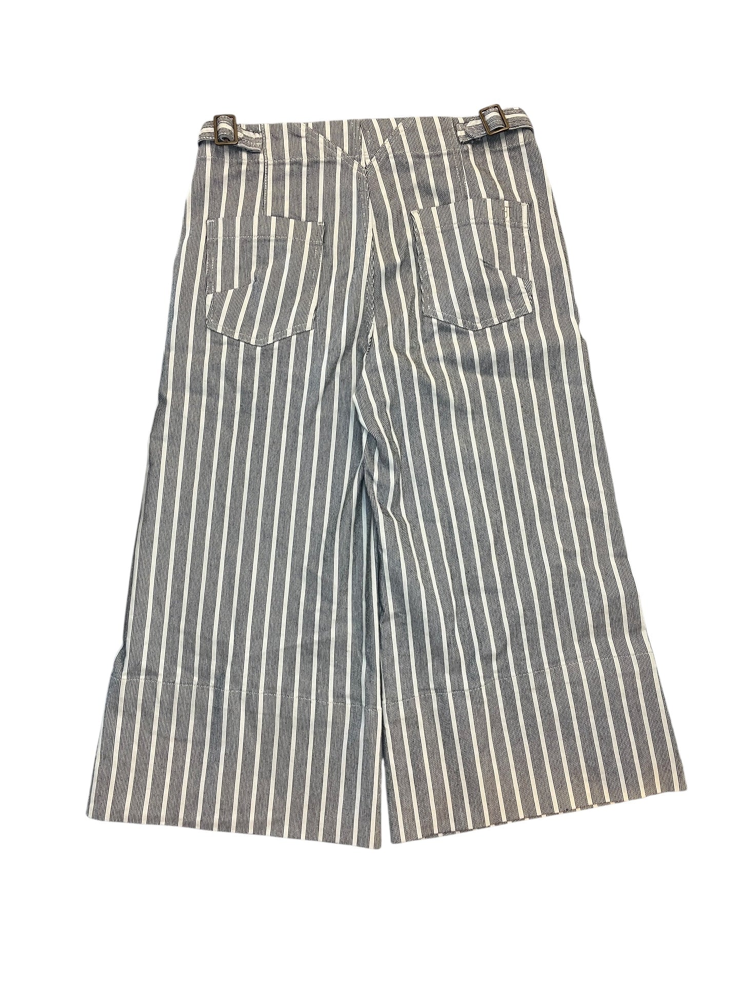 Pants Wide Leg By Pilcro In Striped Pattern, Size:M