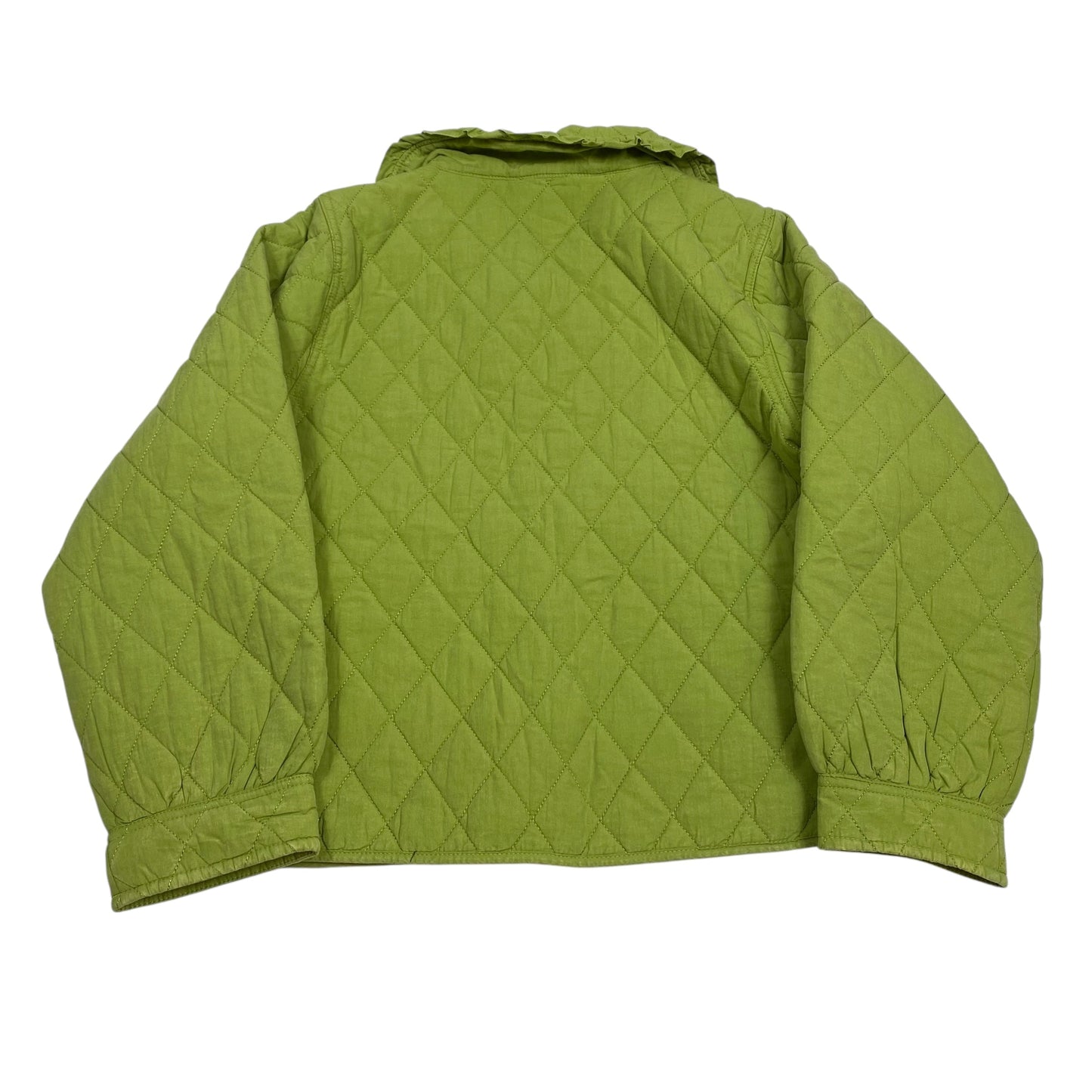 Jacket Puffer & Quilted By Jodifl In Green, Size:S