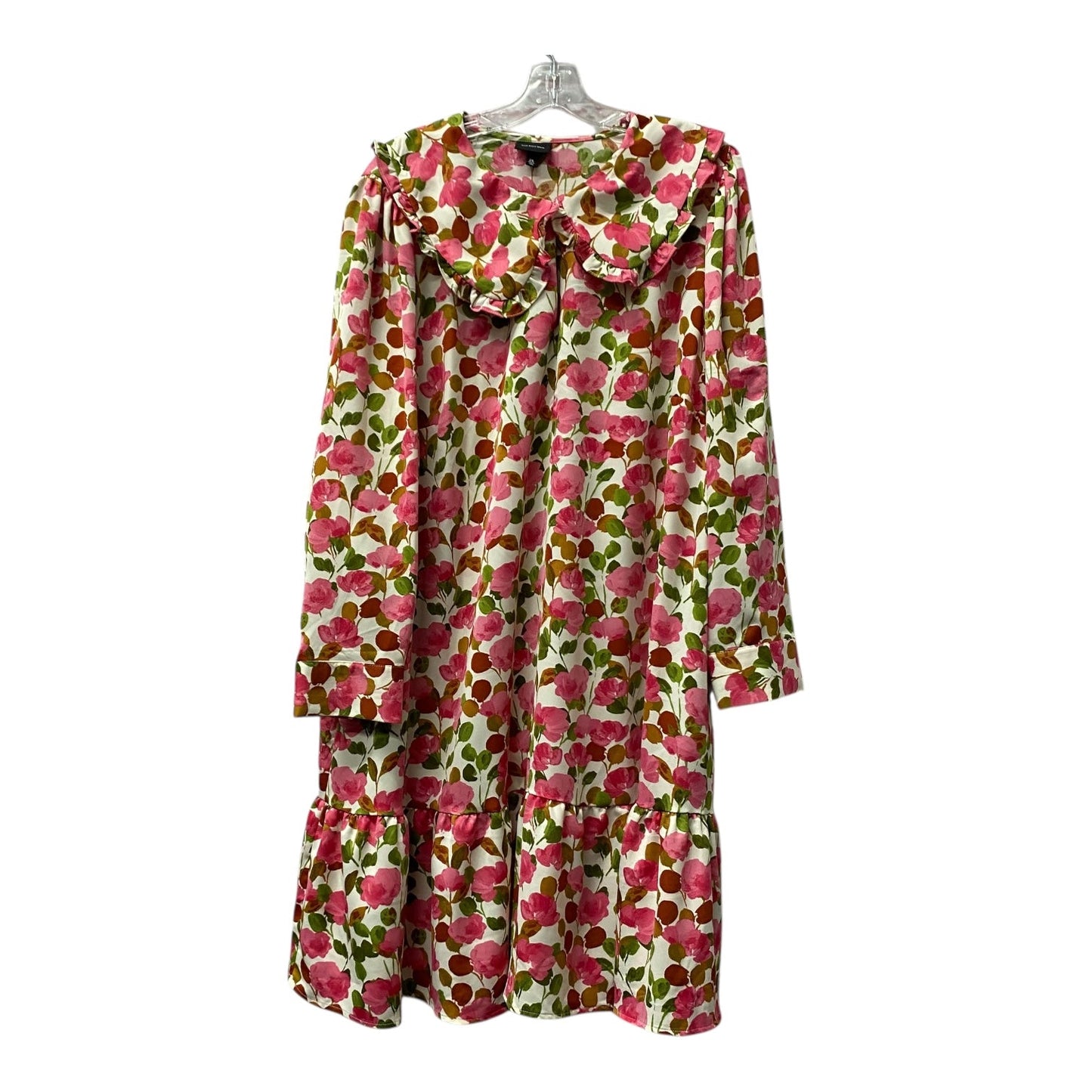 Dress Casual Midi By Who What Wear In Pink, Size:2X