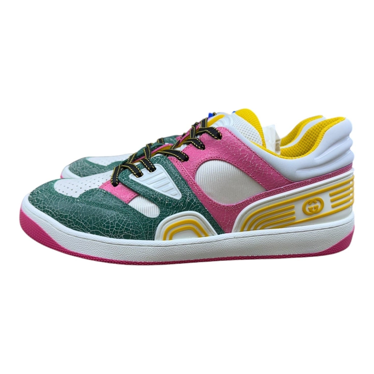 Shoes Luxury Designer By Gucci In Multi, Size:9.5