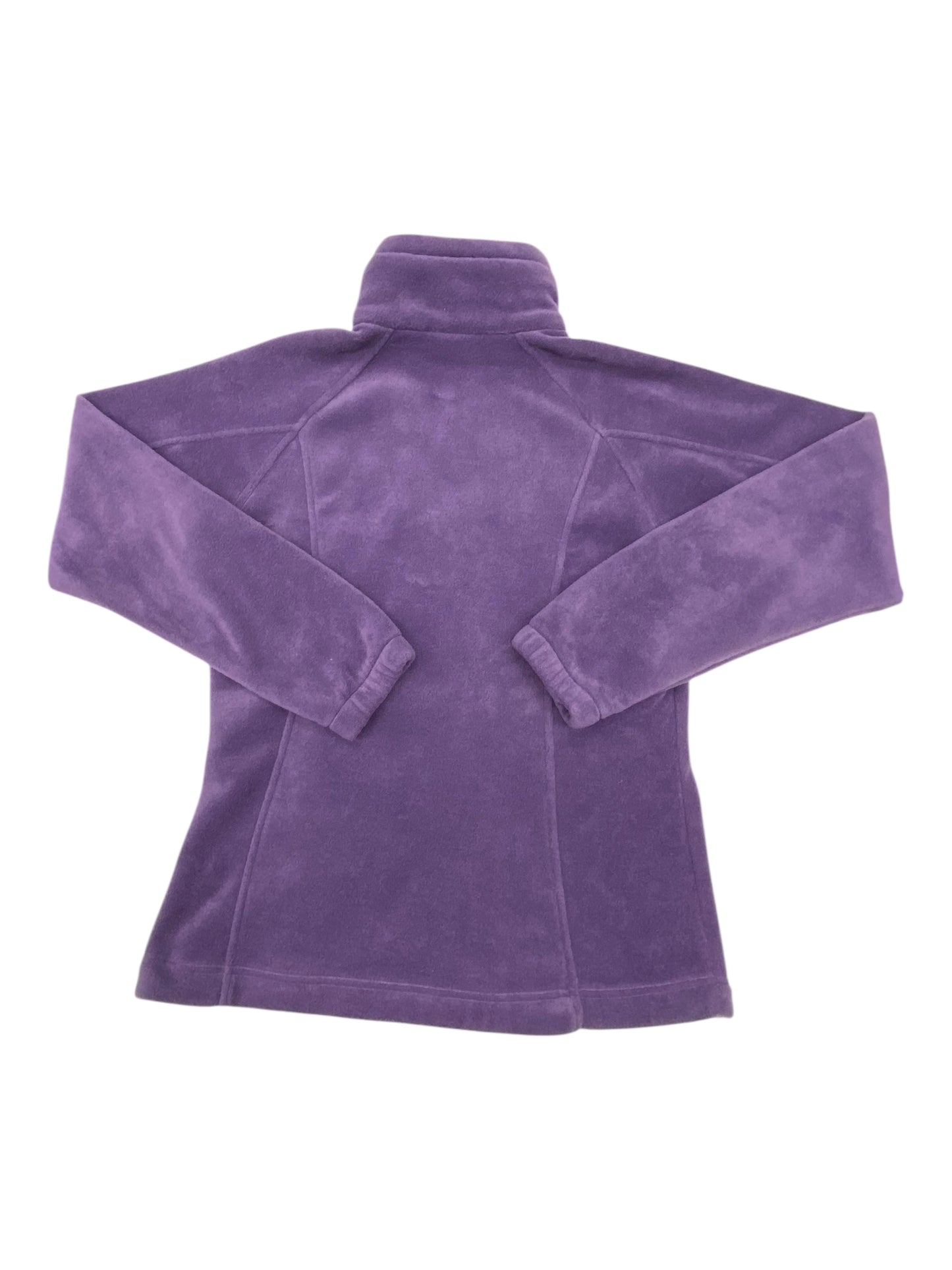 Athletic Jacket By Columbia In Purple, Size:M