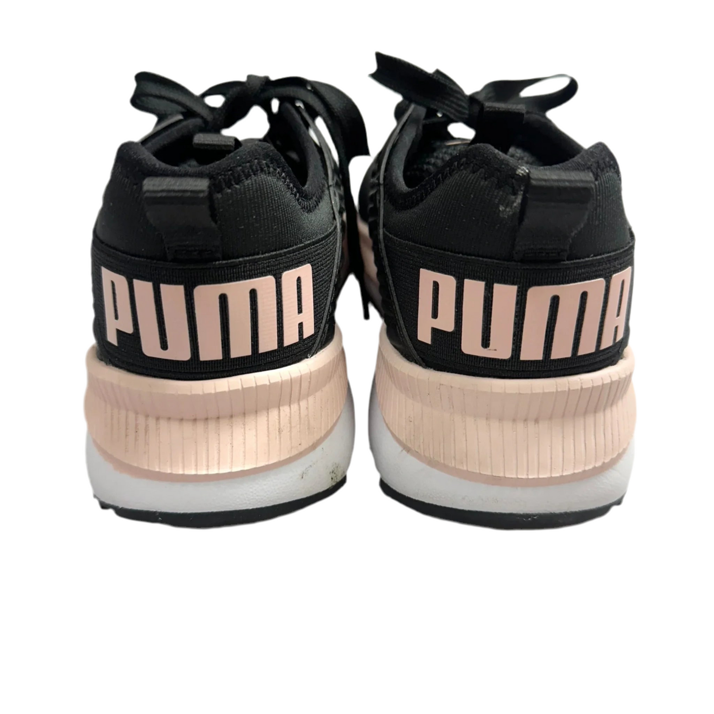 Shoes Athletic By Puma In Black & Pink, Size: 7