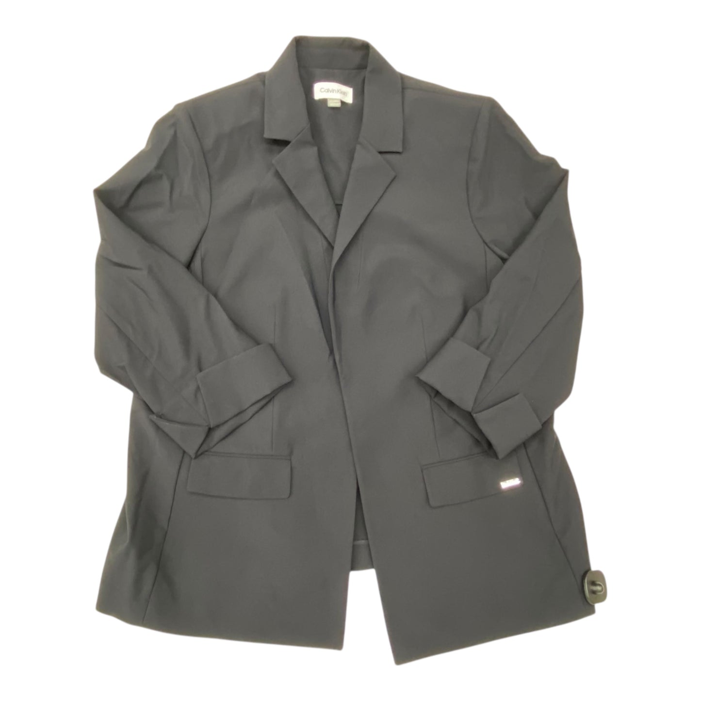 Blazer By Calvin Klein In Black, Size:22