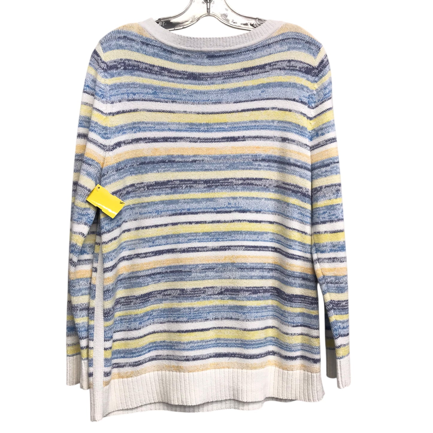 Sweater By Talbots In Striped Pattern, Size:Lp