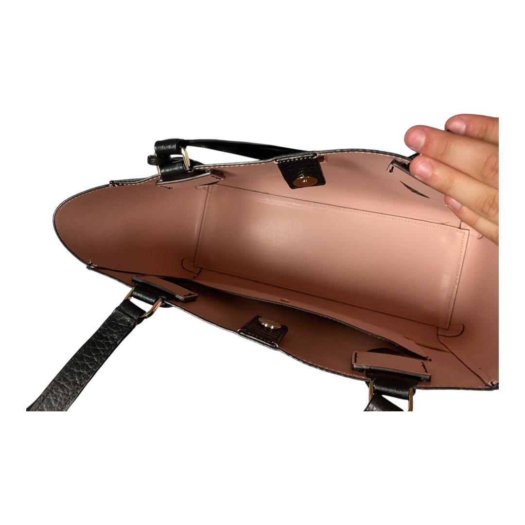 Tote Designer By Kate Spade In Black, Size:Medium