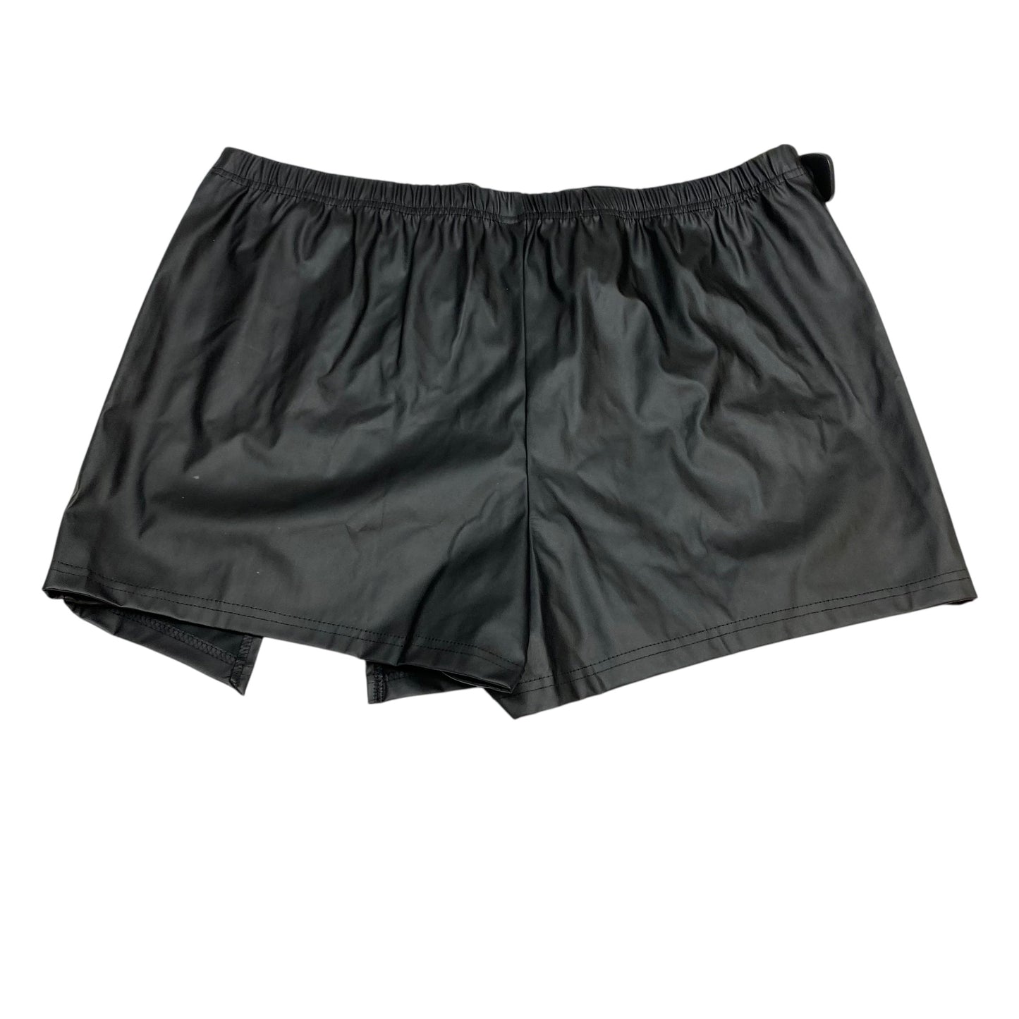 Skort By Shein In Black, Size:2X