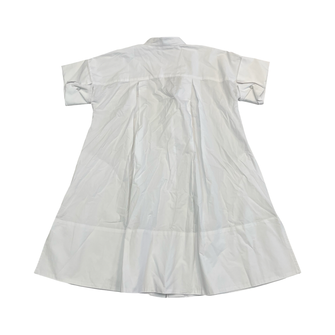 Dress Casual Short By Banana Republic In White, Size:Xs