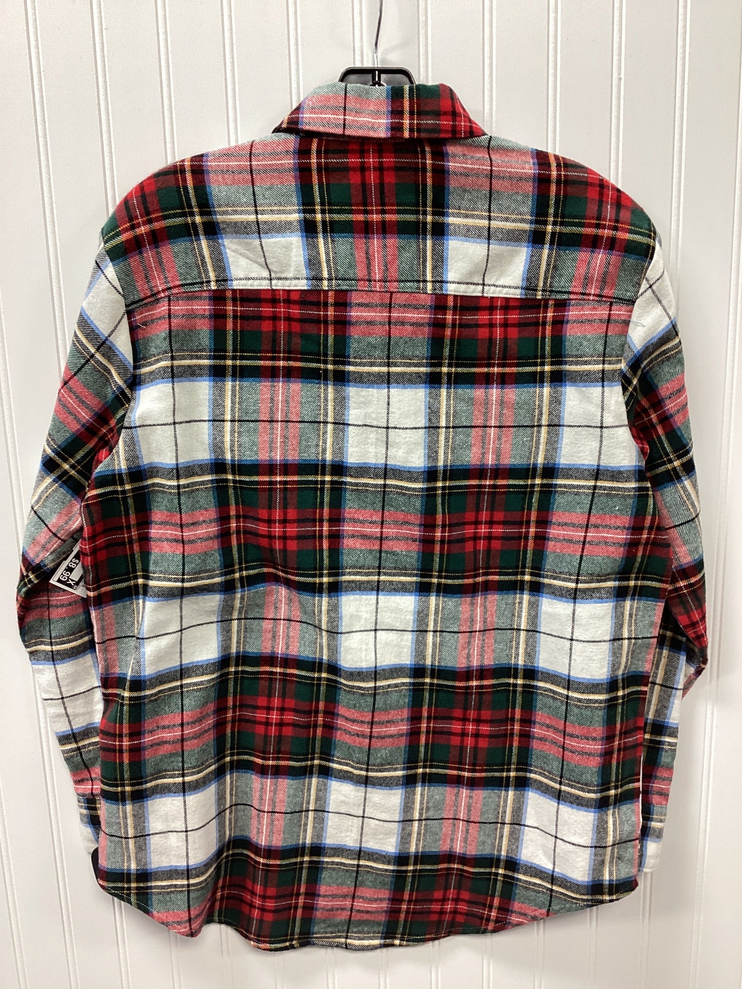 Top Ls By Old Navy In Plaid Pattern, Size:S