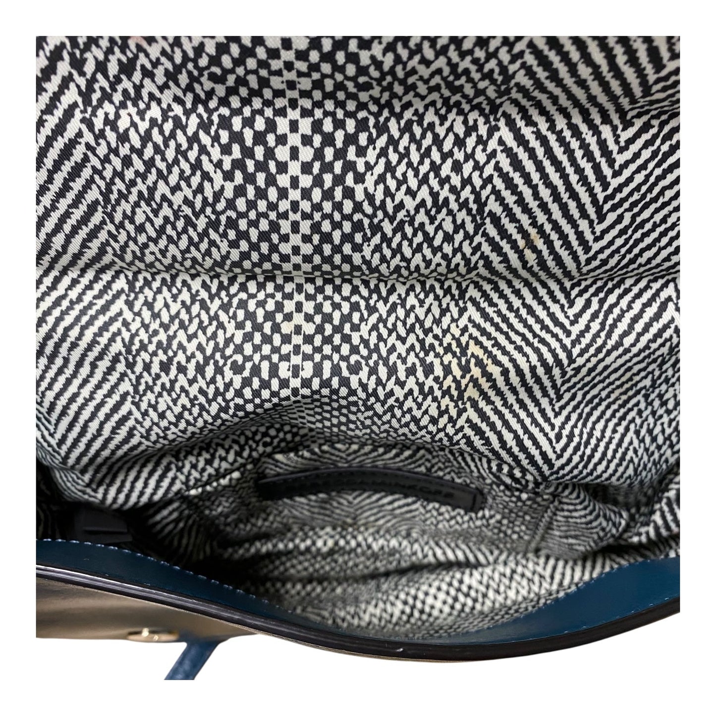 Handbag Designer By Rebecca Minkoff In Blue, Size:Medium