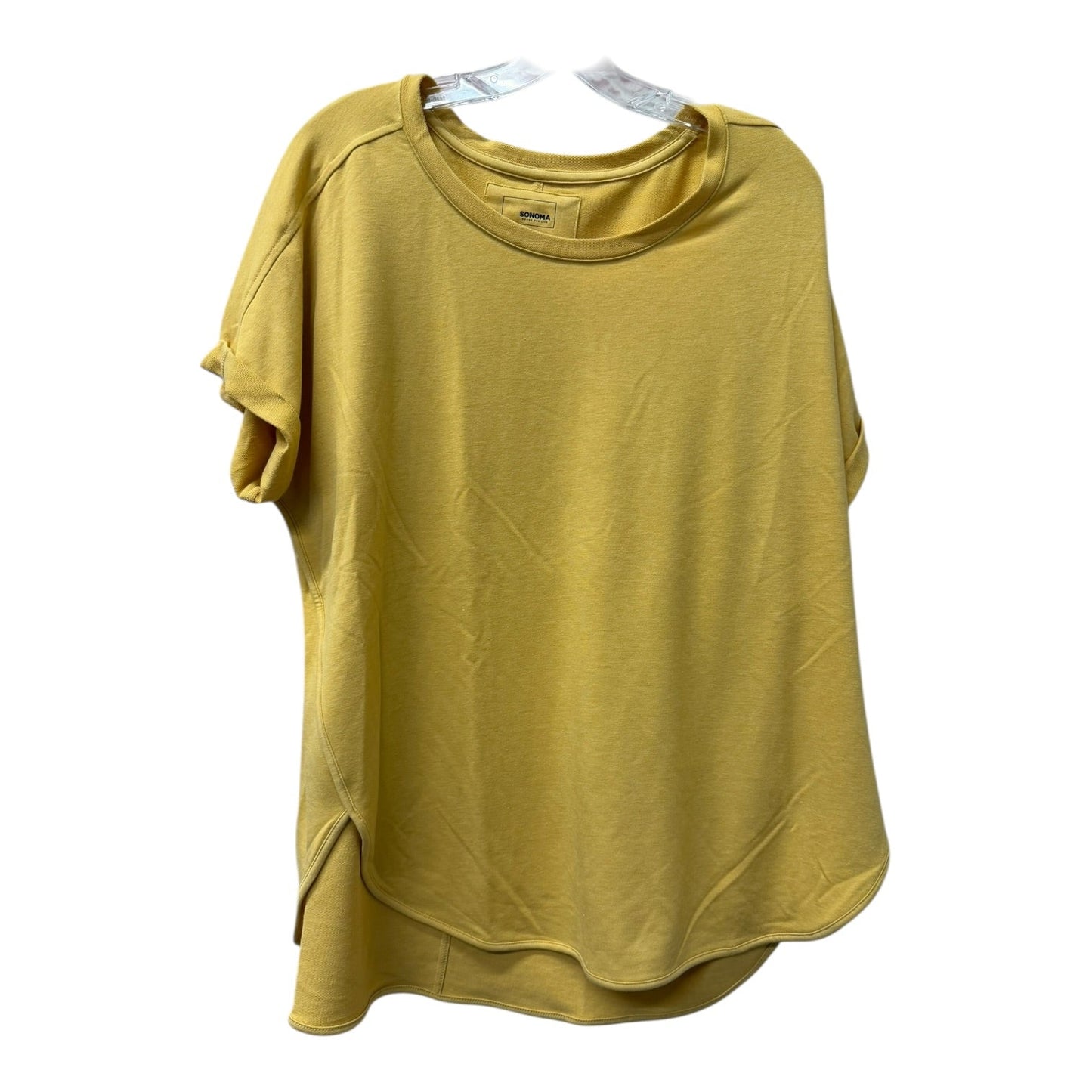 Top Ss By Sonoma In Yellow, Size:Xxl