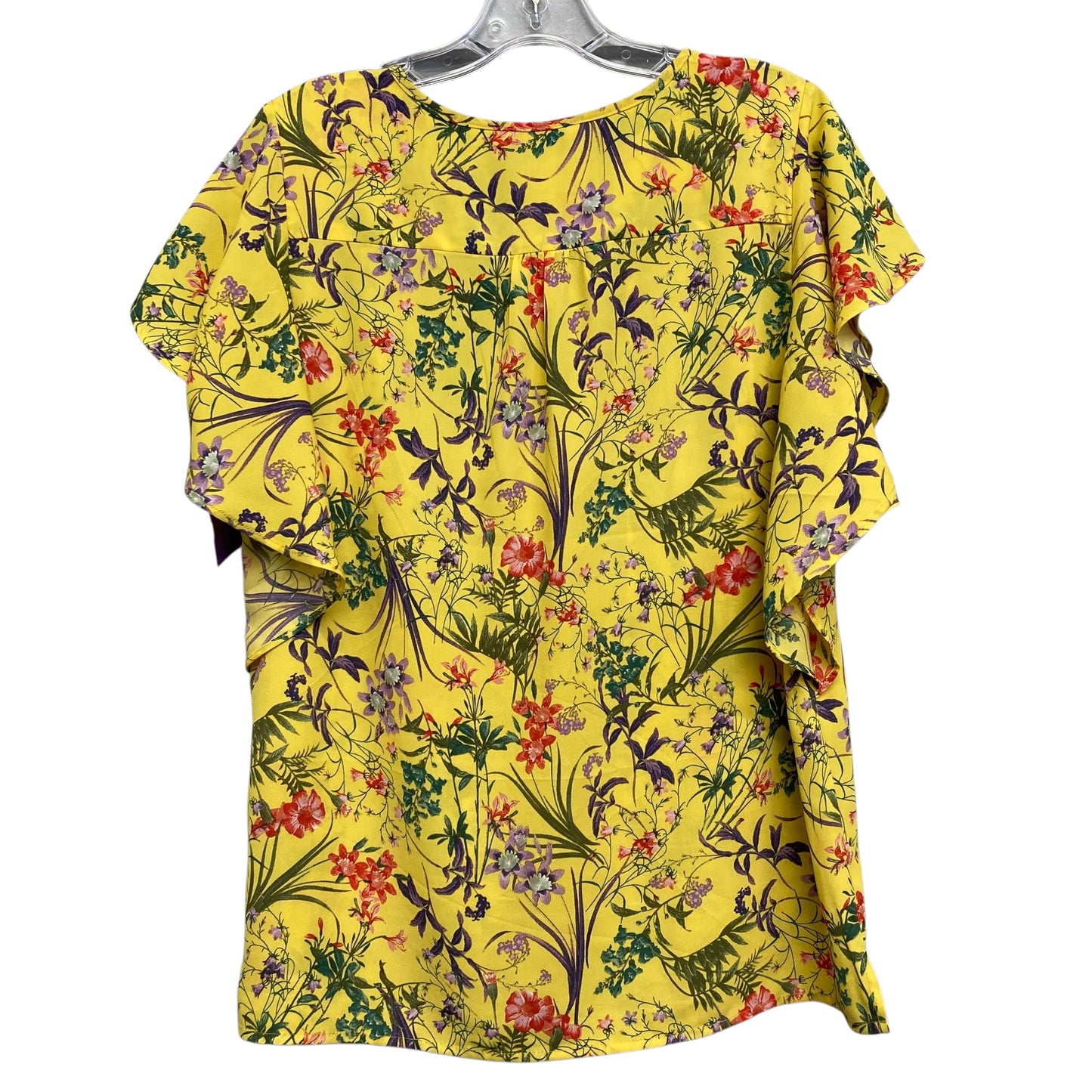 Top Ss By Counterparts In Floral Print, Size:M