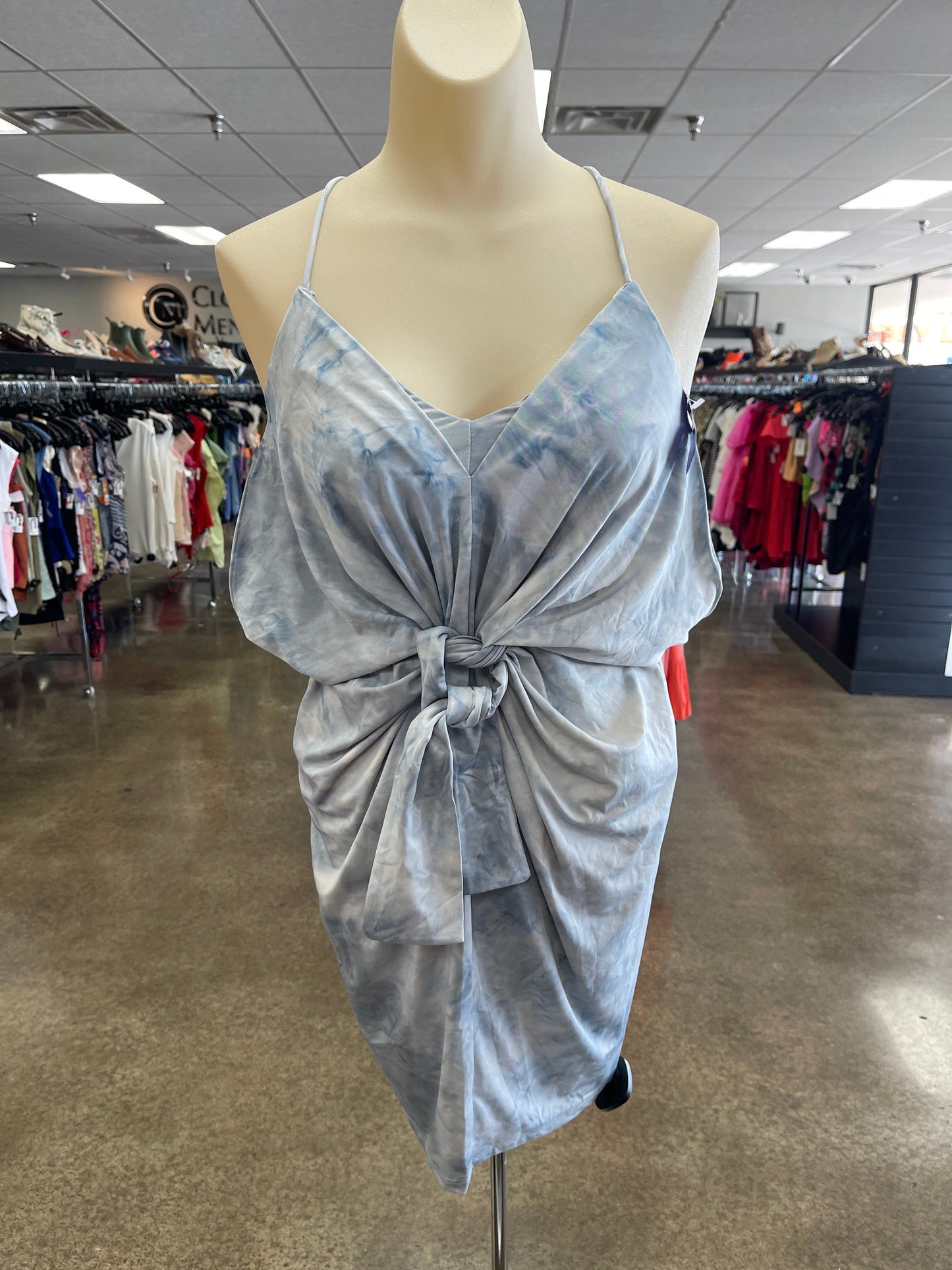 Dress Casual Short By Storia In Blue, Size:Xs