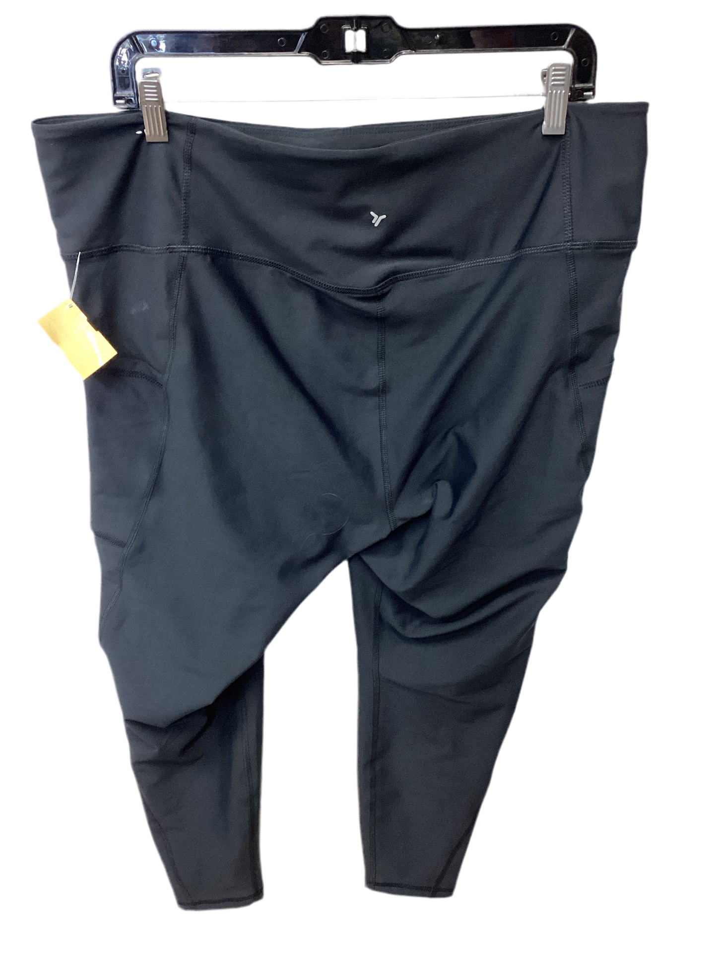 Athletic Leggings By Old Navy In Black, Size:1X