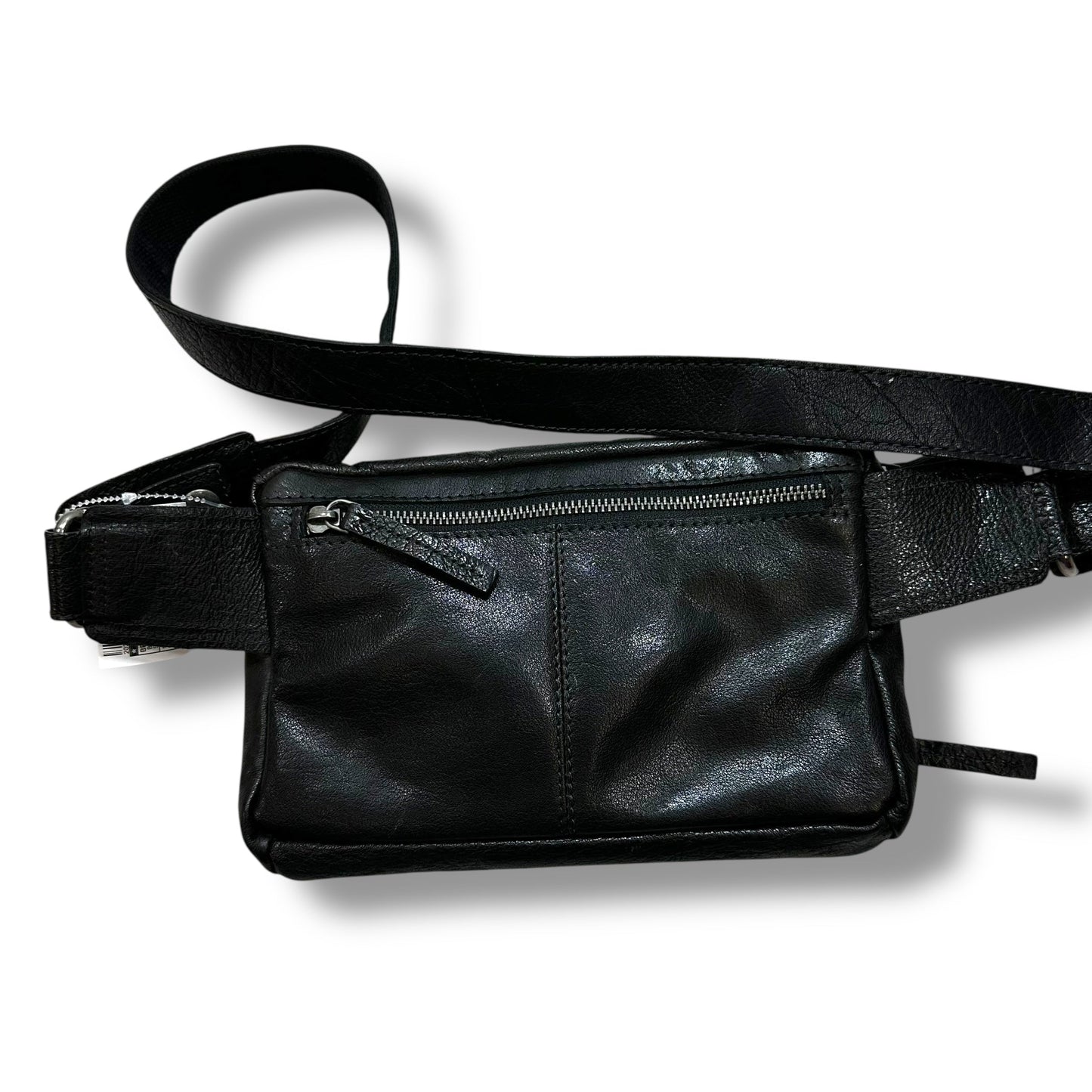 Leather Belt Bag By SPIKES & SPARROW, Size: Small
