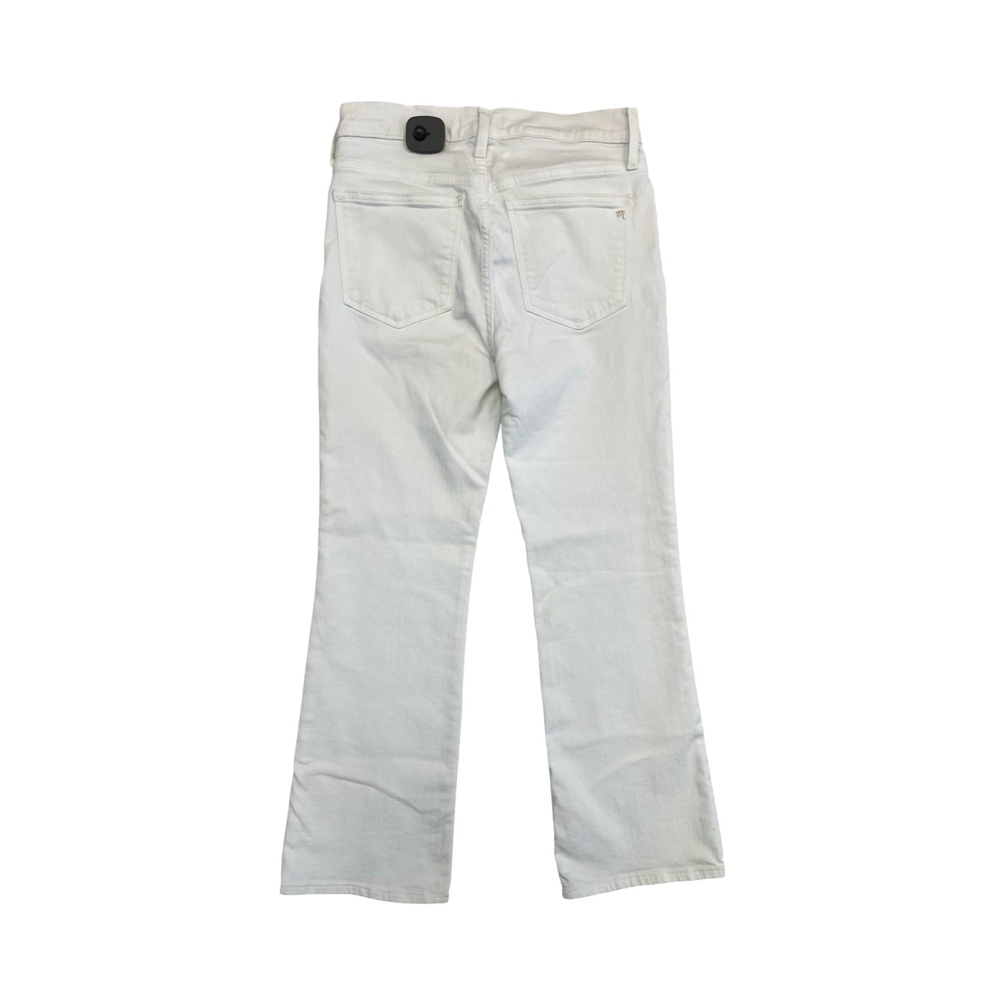 Jeans Straight By Madewell In White, Size:4