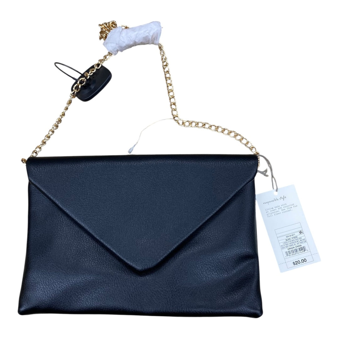 Handbag By A New Day In Black & Gold, Size:Small