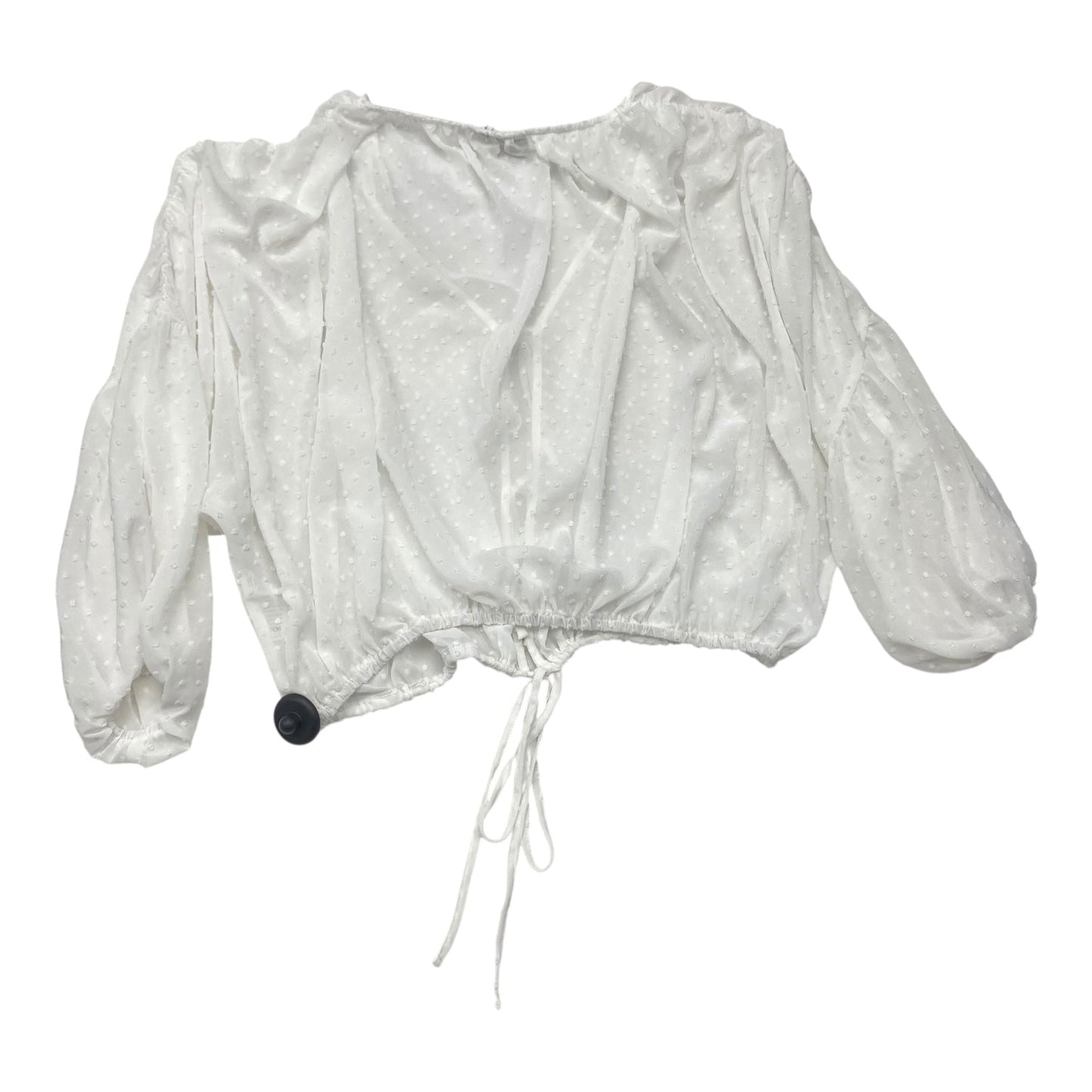 Top Ls By Asos In White, Size:14