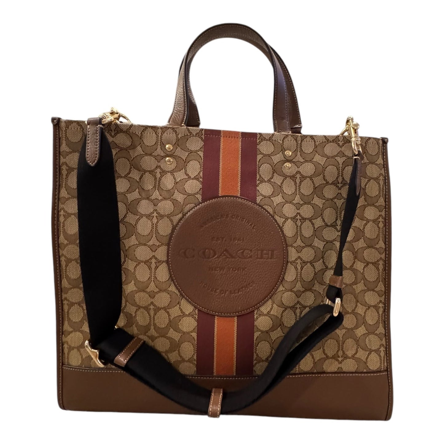 Handbag Designer By Coach In Multi, Size:Large