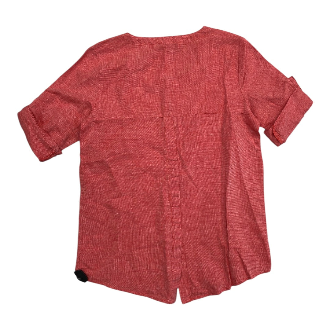 Top Ss By Ellen Tracy In Red, Size:S