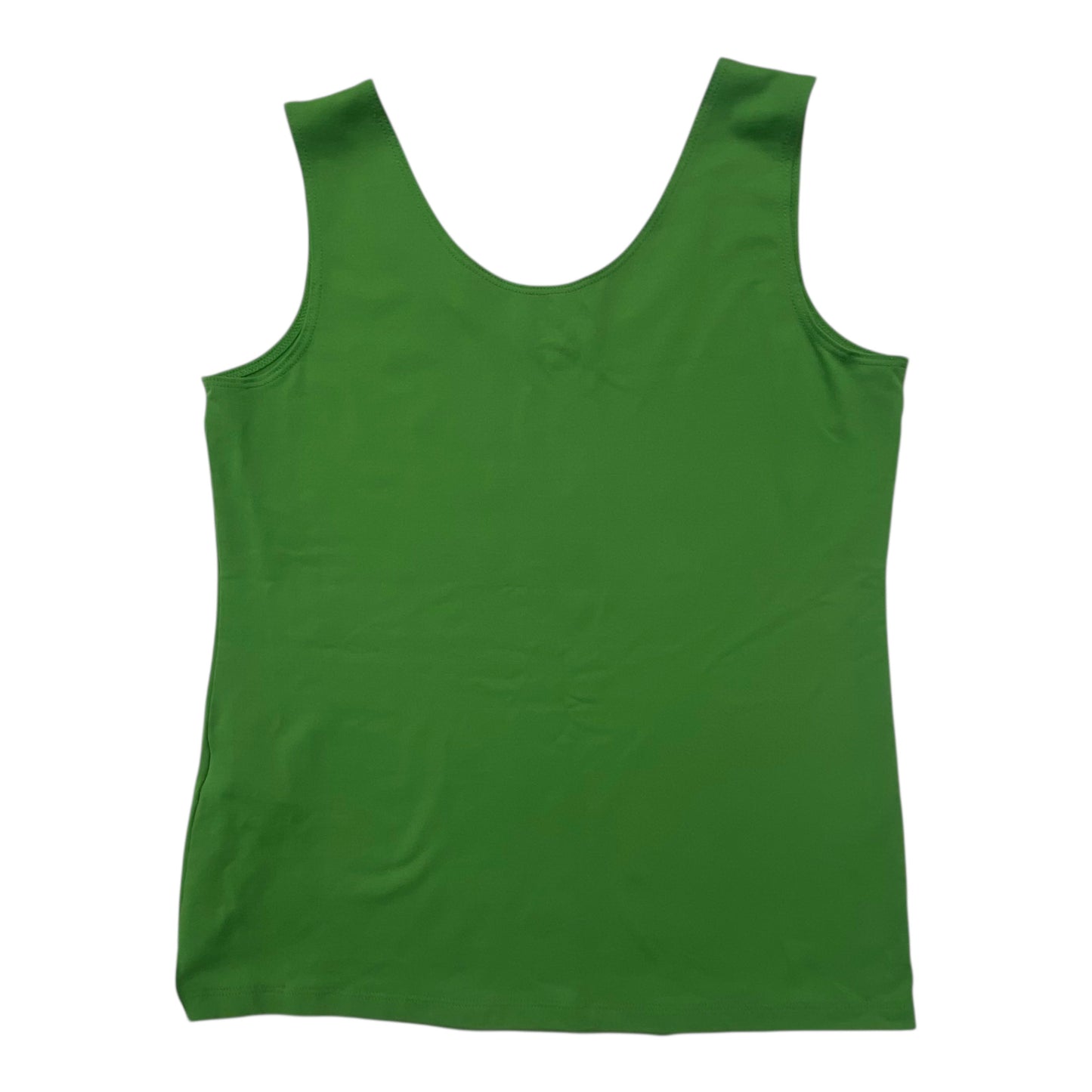 Top Sleeveless Basic By Chicos In Green, Size:M