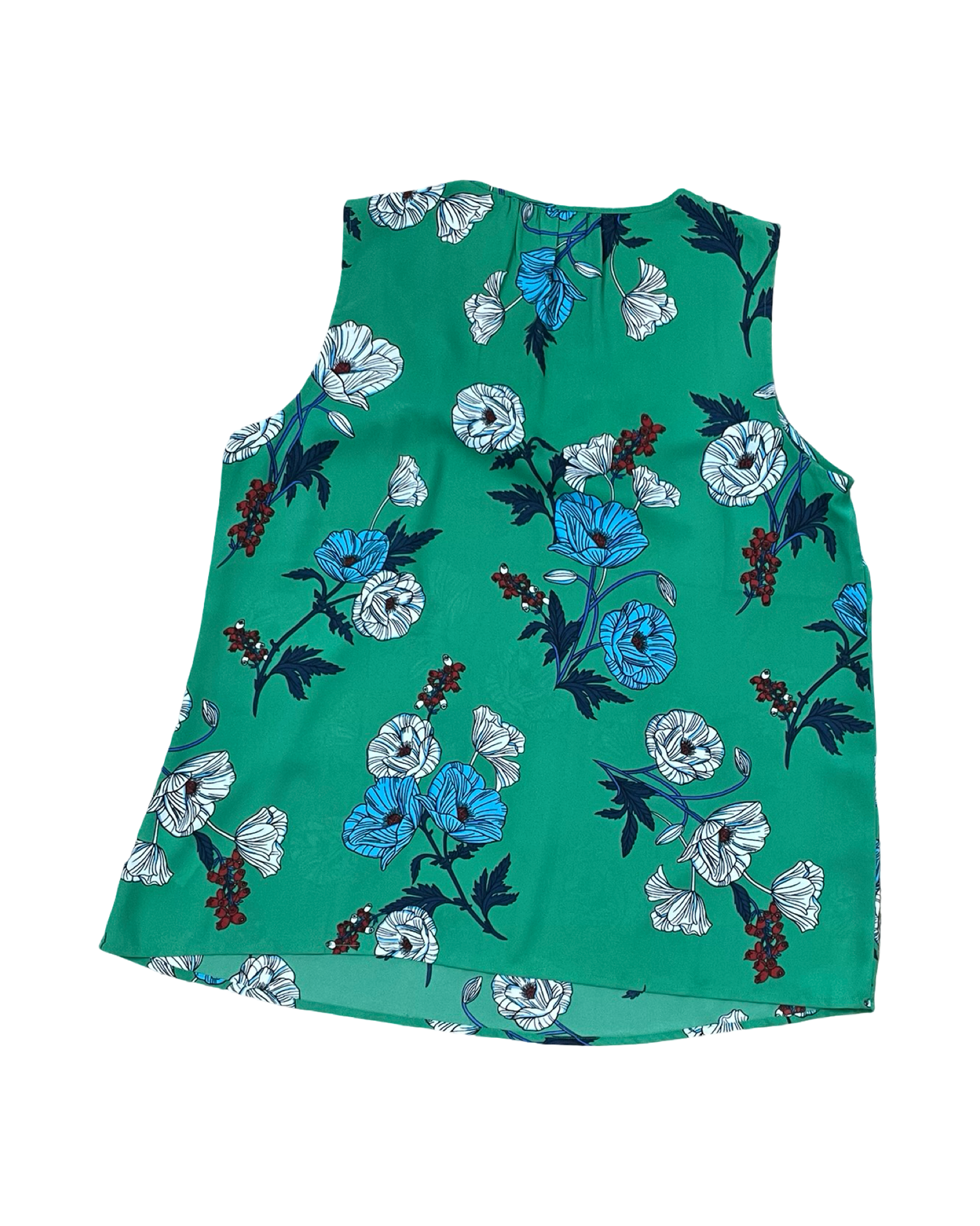 Top Sleeveless By Cabi In Green, Size:M