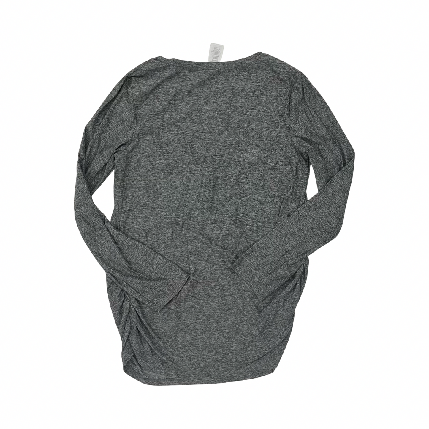 Mat Athletic Top Ls By Time And Tru In Grey, Size:M