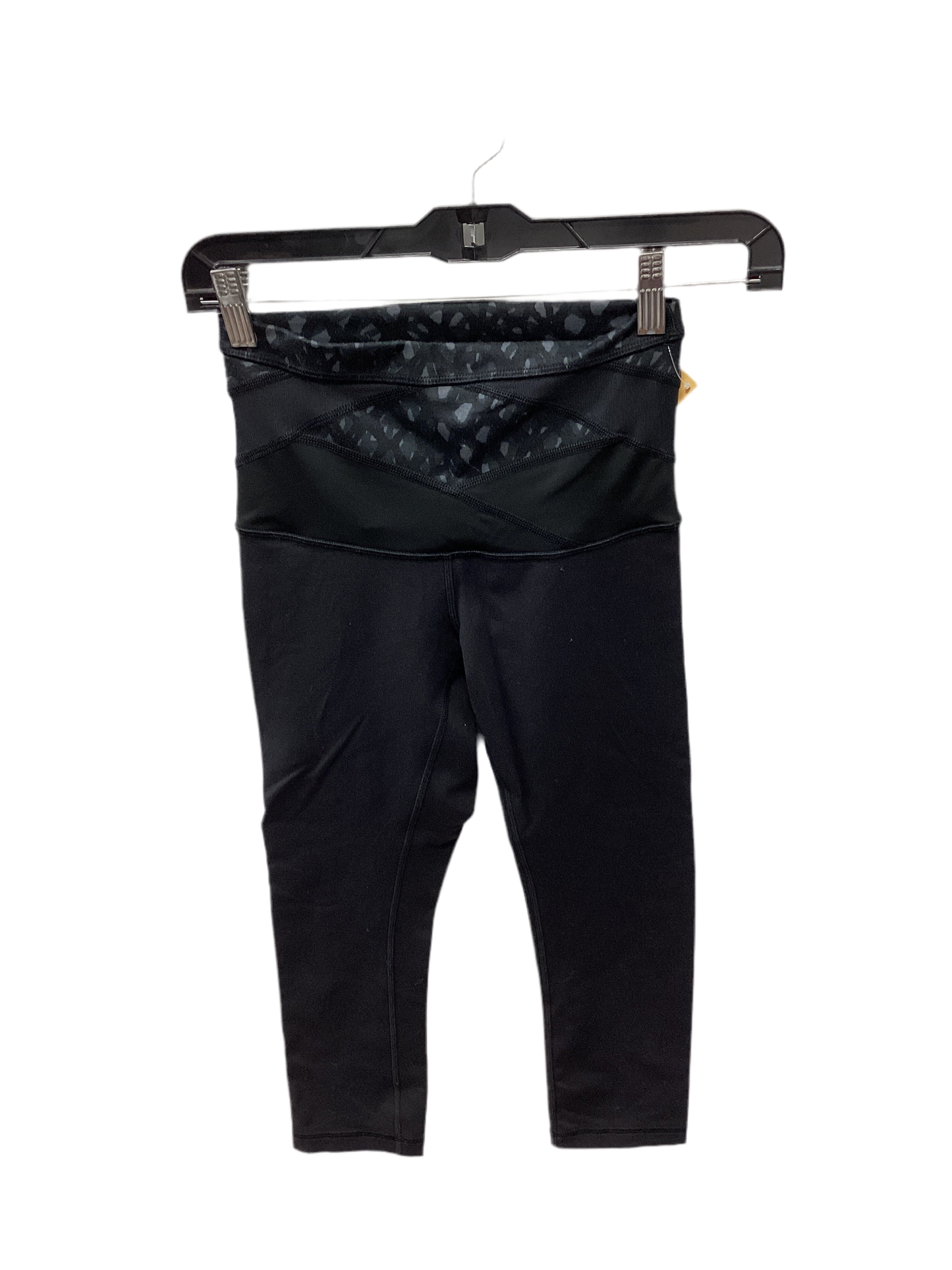 Athletic Leggings Capris By Lululemon In Black, Size:4