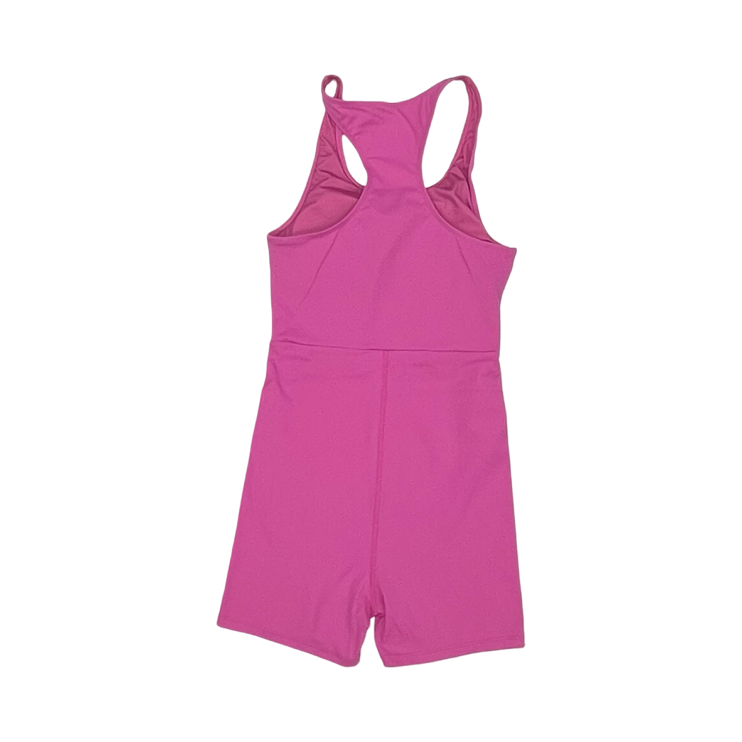 Athletic Romper By Pink Lily In Pink, Size:S
