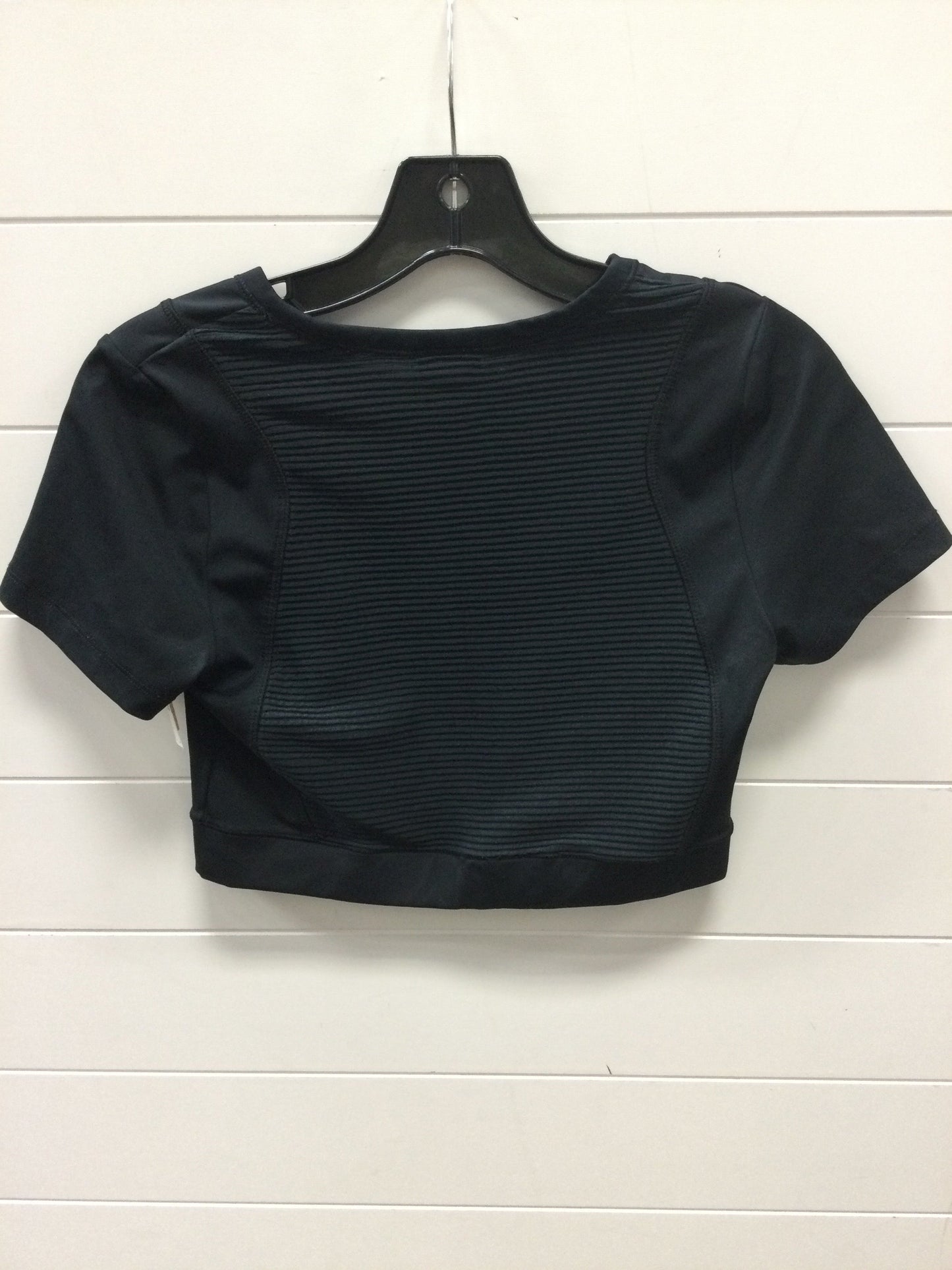 Athletic Top Ss By Nike Apparel In Black, Size:M