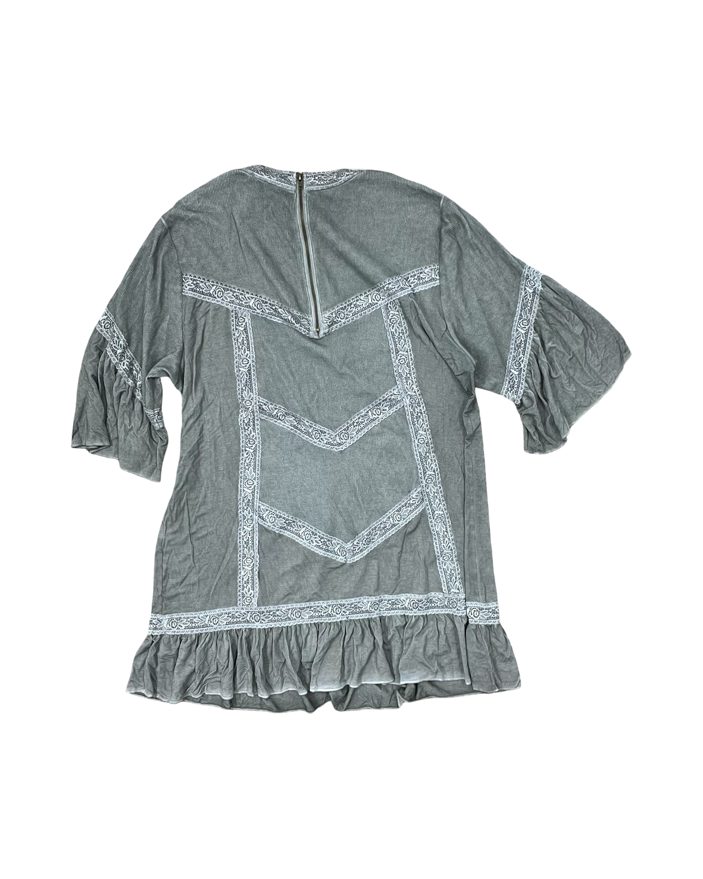 Top 3/4 Sleeve By Pol In Green, Size:S