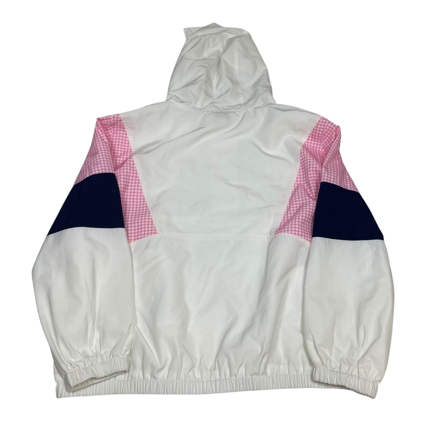Jacket Windbreaker By Crown And Ivy In Blue & White, Size:Xlp
