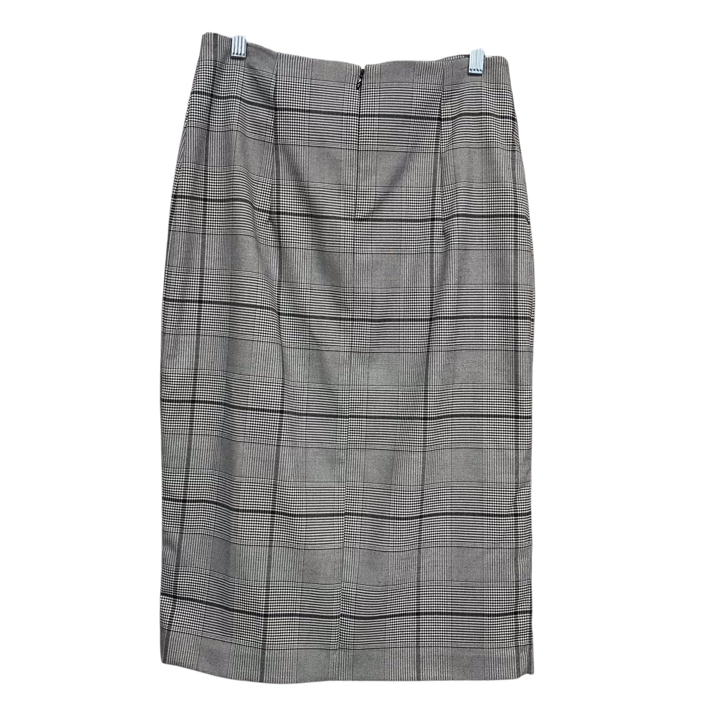 Skirt Midi By Vince Camuto In Plaid Pattern, Size:6
