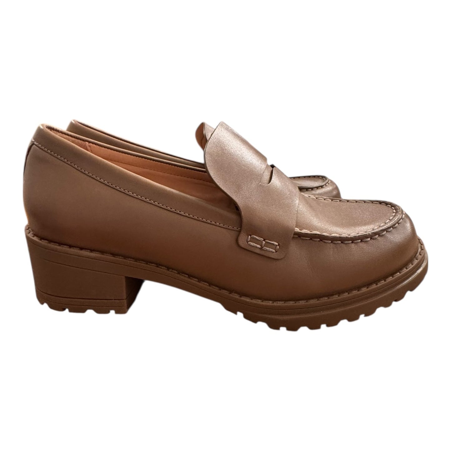 Shoes Heels Block By Cole-Haan In Brown, Size:7.5