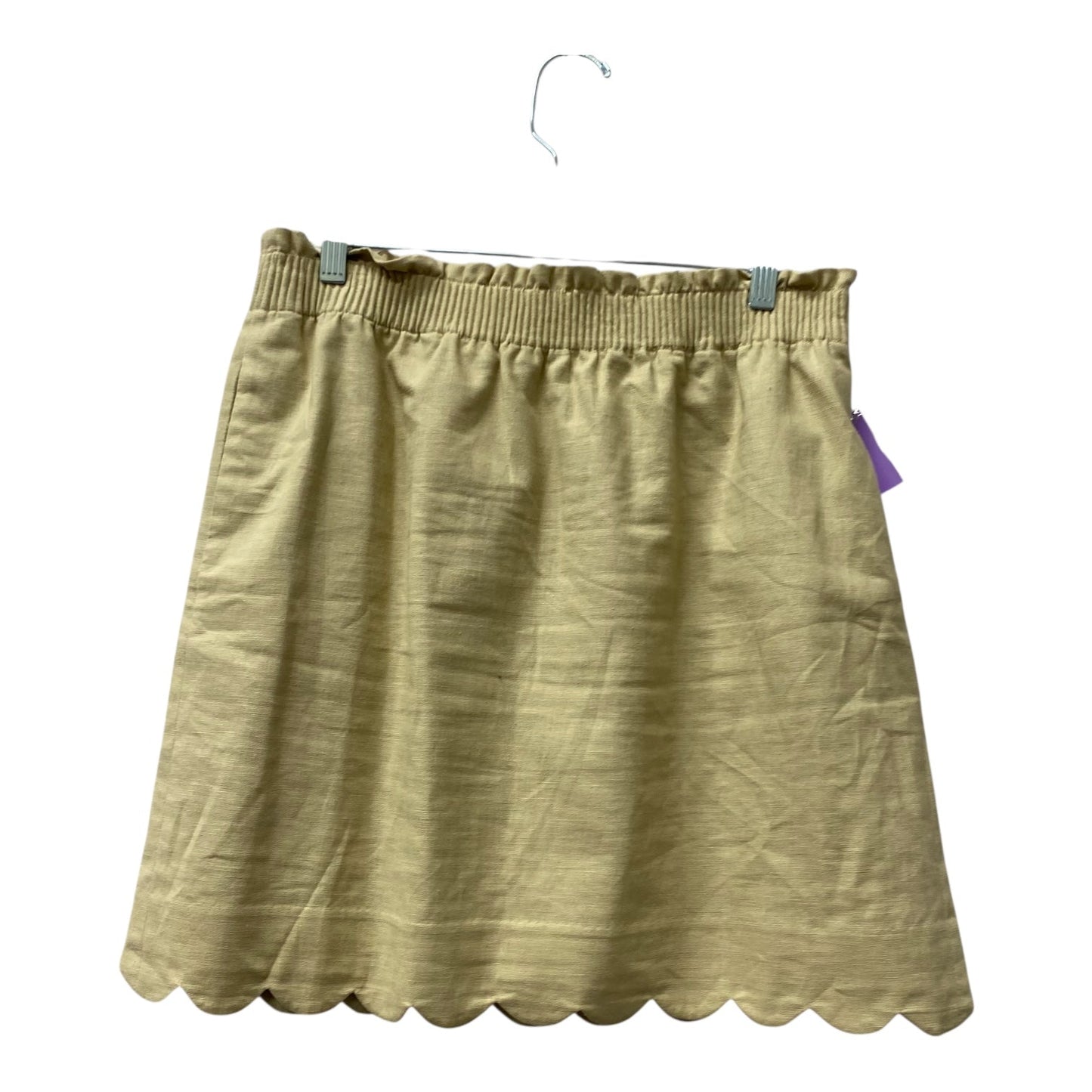 Skirt Maxi By J. Crew In Tan, Size:10