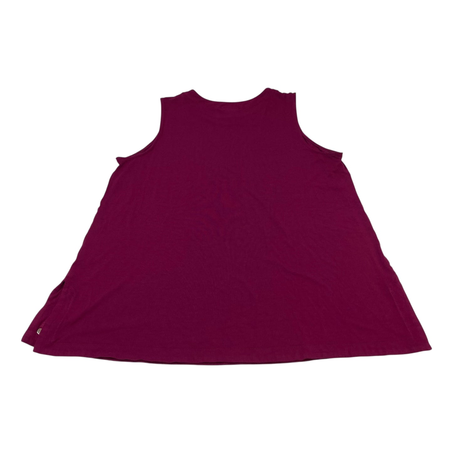 Top Sleeveless Basic By J. Jill In Purple, Size:Xl