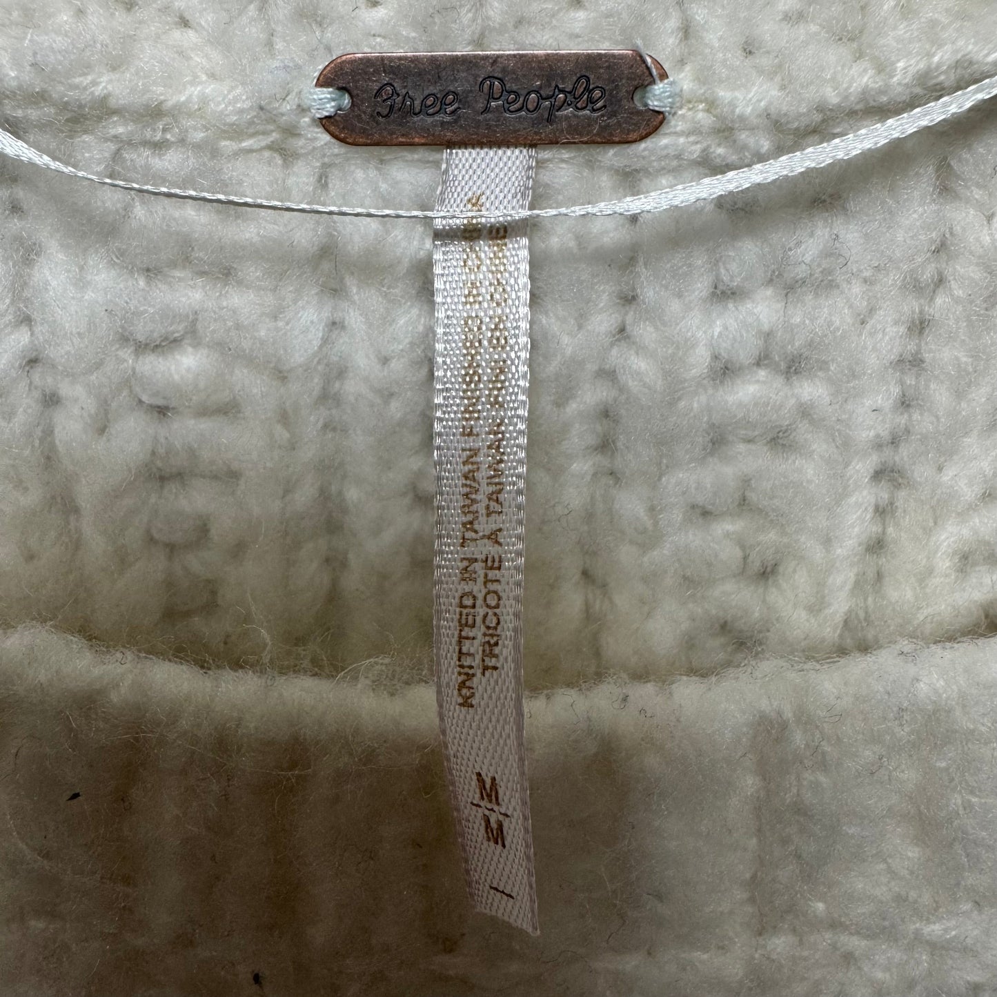 Sweater By Free People In Cream, Size: M