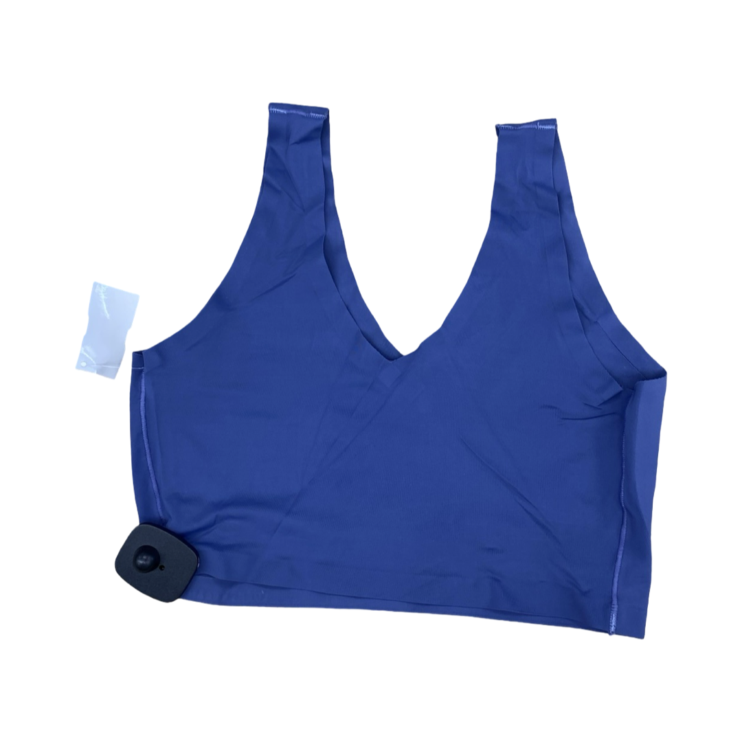 Athletic Bra By Lucky Brand In Blue, Size:L